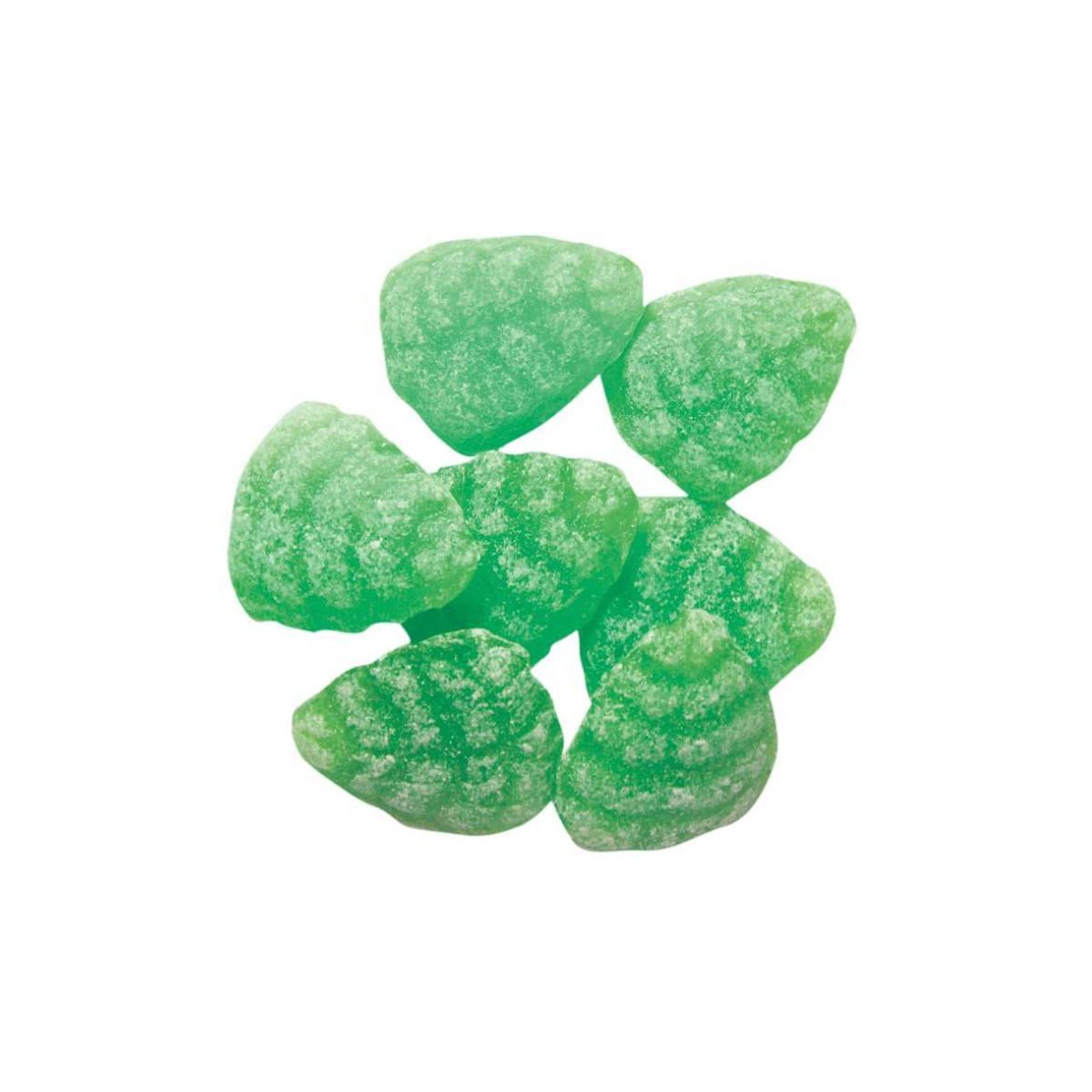 Edel Süßigkeit, Edel Waldmeister Bonbonblätter grün mit köstlichem Geschmack 150g