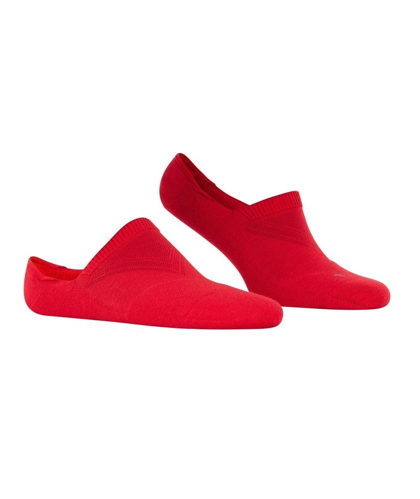 FALKE Socken Tagessocke Sneaker Cool Kick Invisible rot - 1 Paar