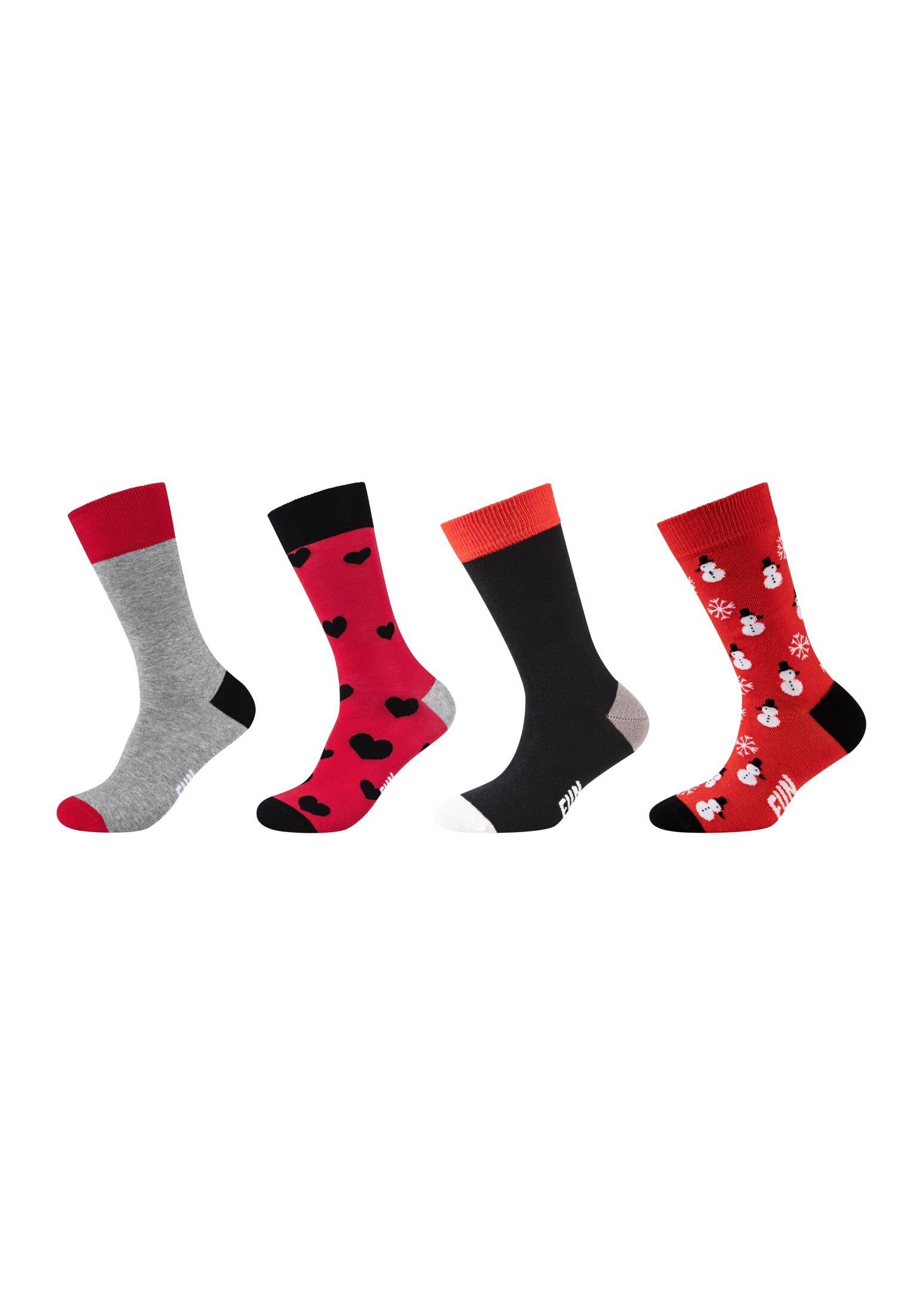 Socken Socks Pack mars red Socken 4er Fun