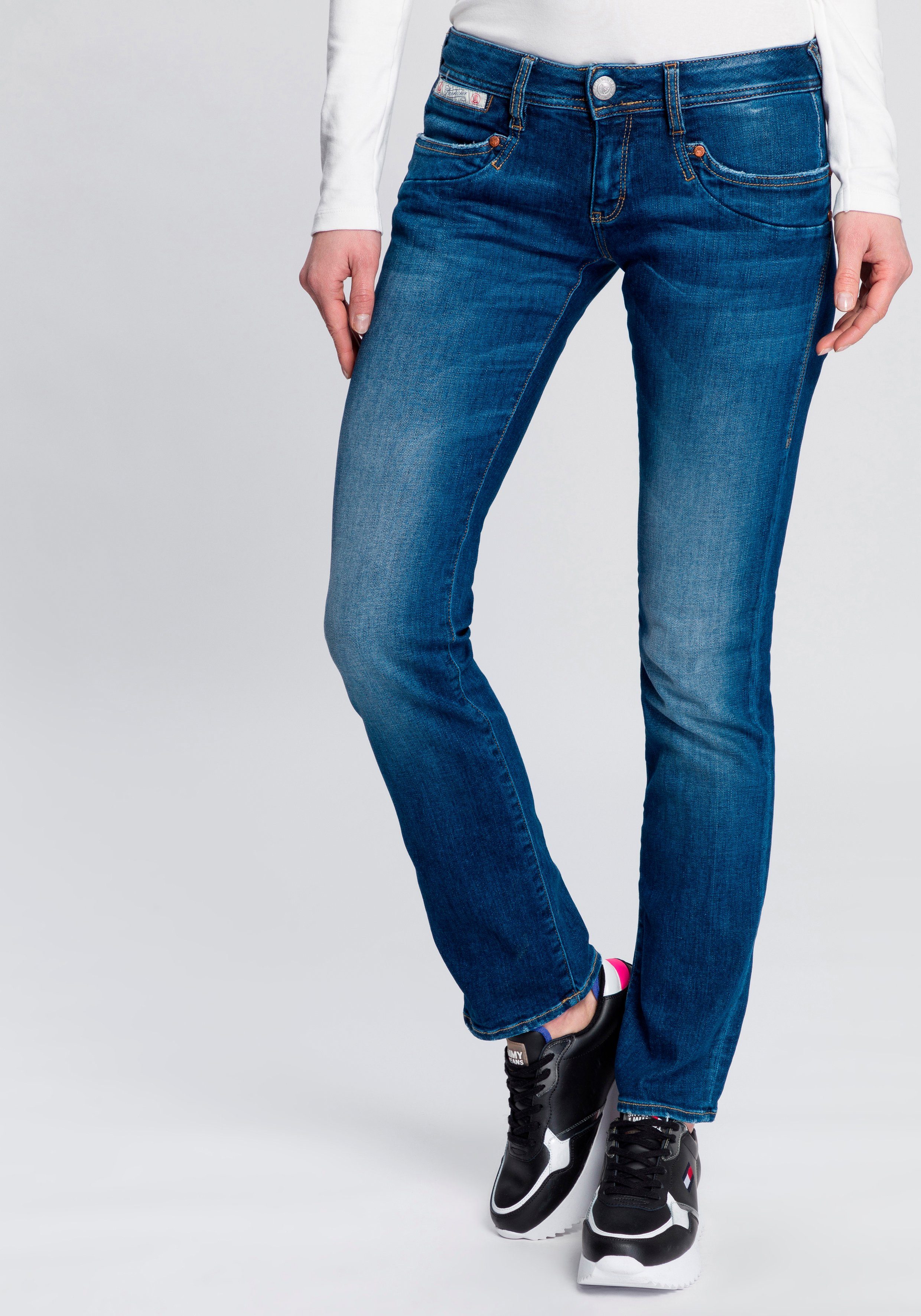 Herrlicher Gerade Jeans »PIPER STRAIGHT ORGANIC« umweltfreundlich dank  Kitotex Technology