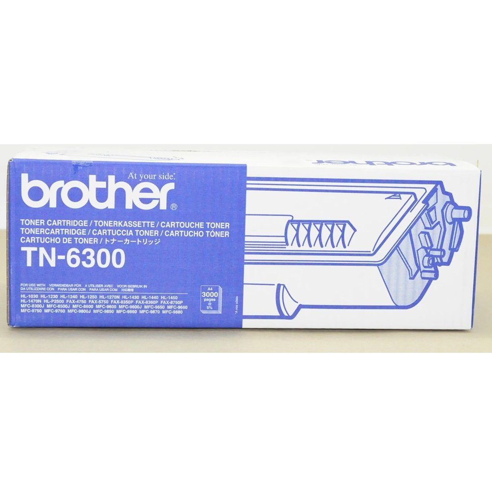 Brother Tonerkartusche 1 Tonerkartusche TN-6300 ca. 3.000 Seiten - black, (1-St)