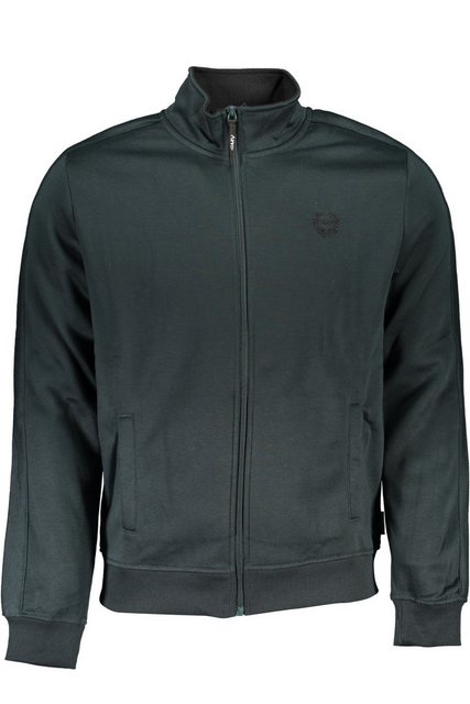 GIAN MARCO VENTURI Sweatshirt Grünes Herren-Sweatshirt mit Reißverschluss – günstig online kaufen