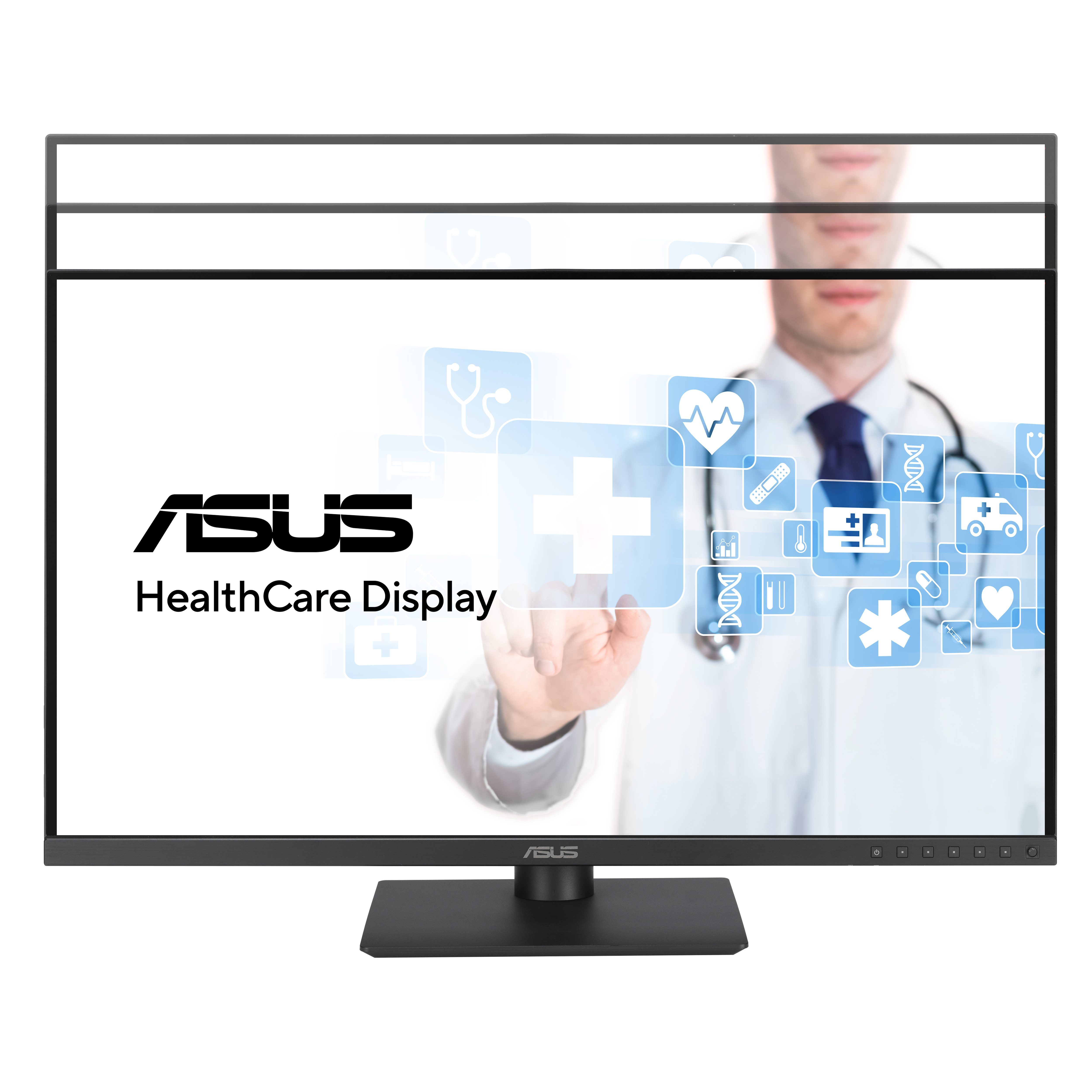 Asus HA2441A LCD-Monitor (60,5 cm/23,8 ", 2560 x 1440 px, QHD, 5 ms Reaktionszeit, LCD, IPS)