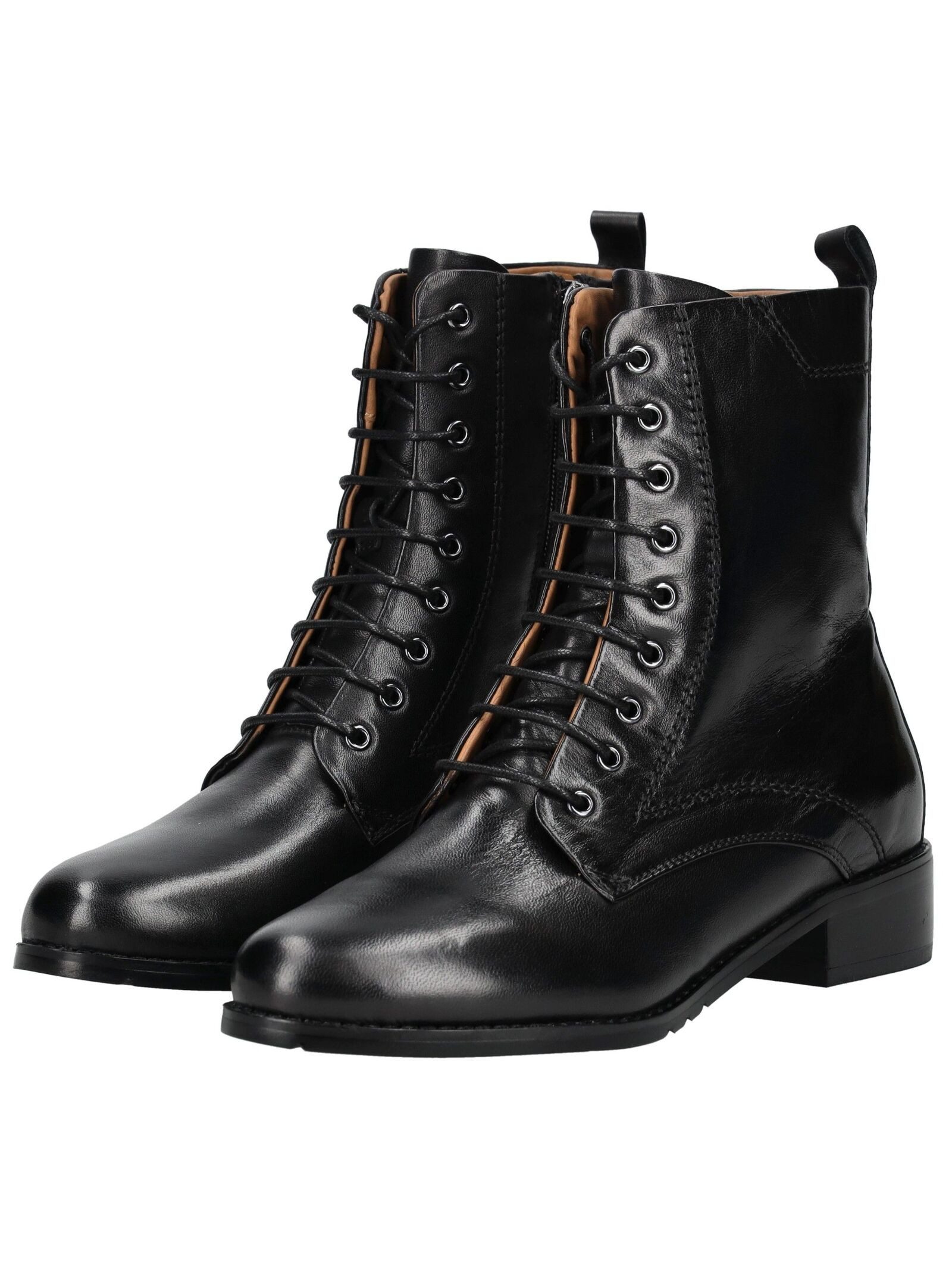 Everybody Everybody Stiefelette Leder Schnürstiefelette