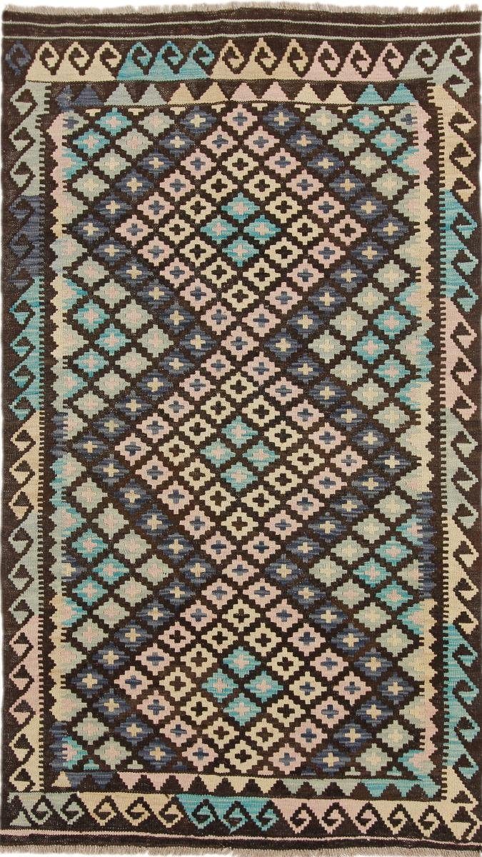 Orientteppich Kelim Afghan Handgewebter Trading, Orientteppich, mm rechteckig, 3 114x199 Nain Heritage Moderner Höhe