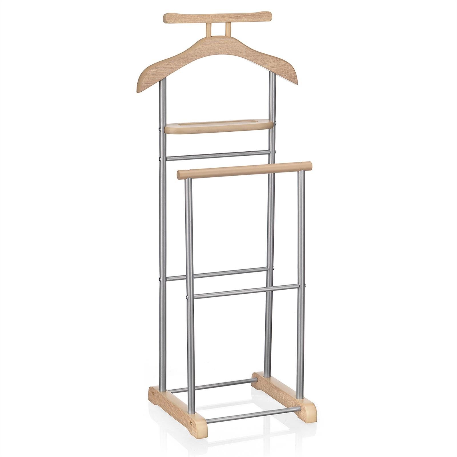 CARO-Möbel Herrendiener MEDINA, Kleiderablage mit Hosenbügel, Kleiderstände günstig online kaufen