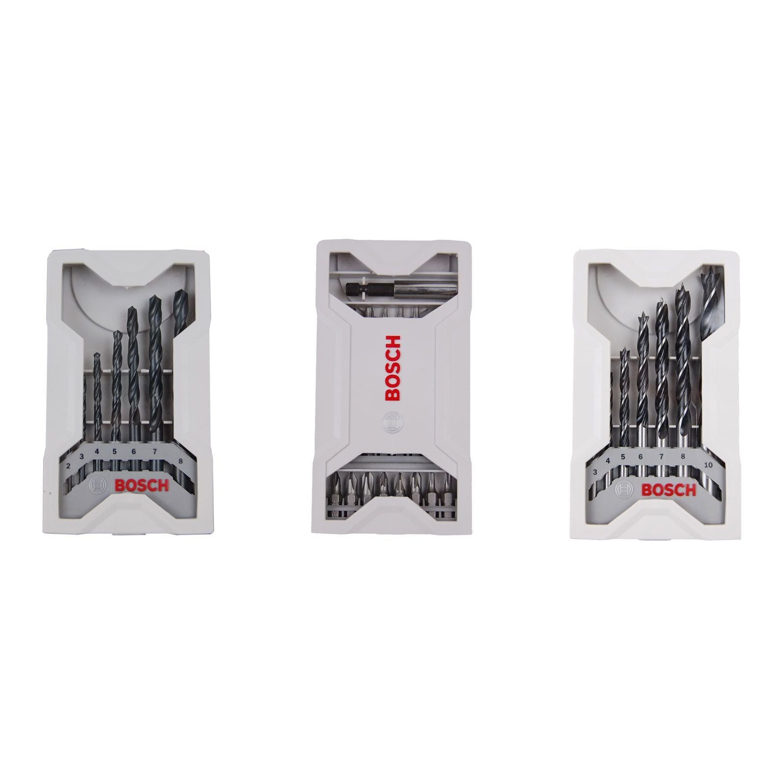 BOSCH Holzbohrer Bosch 39 tlg. Schrauber- und Bohrerset für Holz und Metall