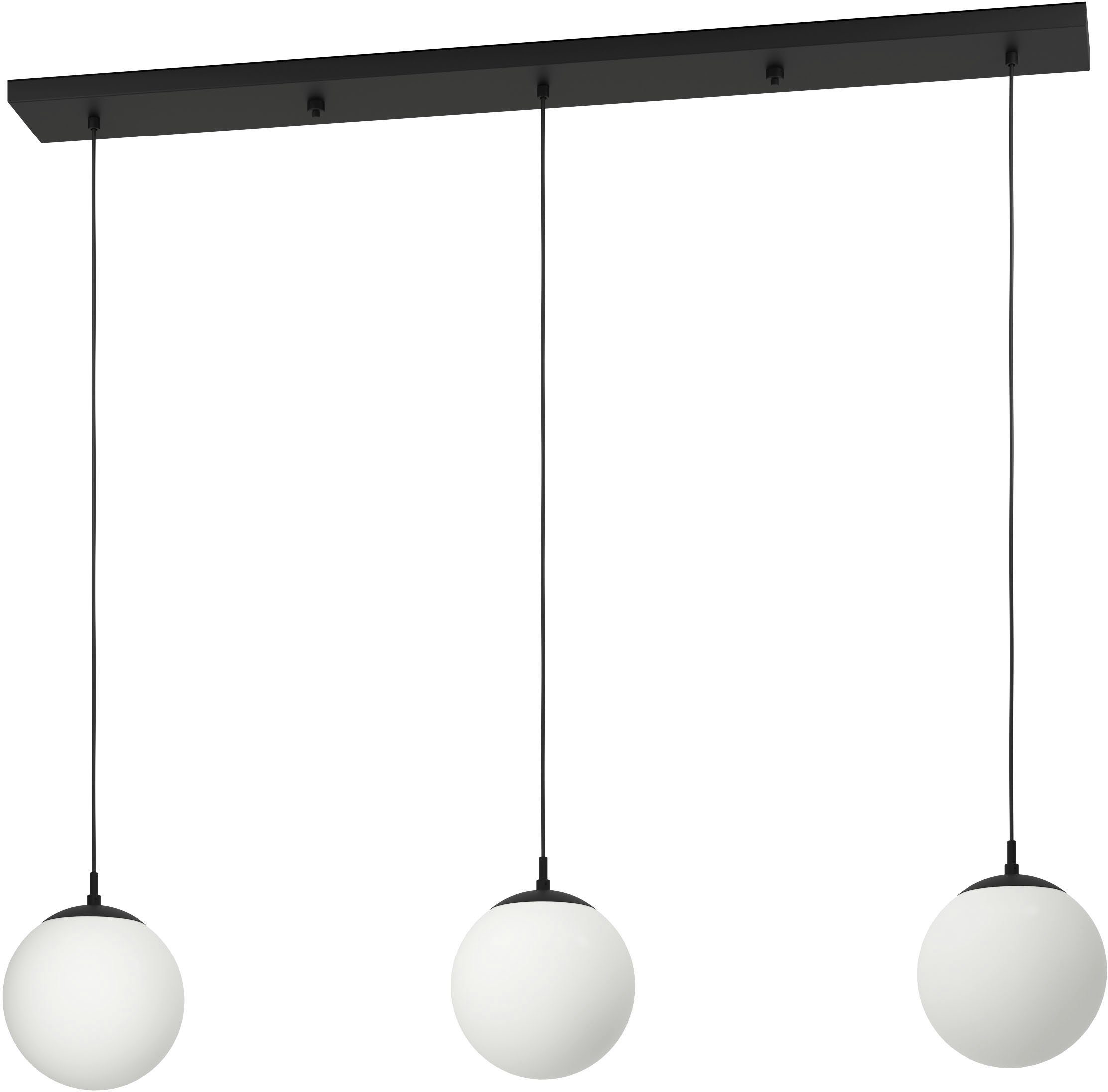 EGLO Hängeleuchte RONDO 3, ohne Leuchtmittel, Leuchtmittel wechselbar, Hängeleuchte mit Blumentopf