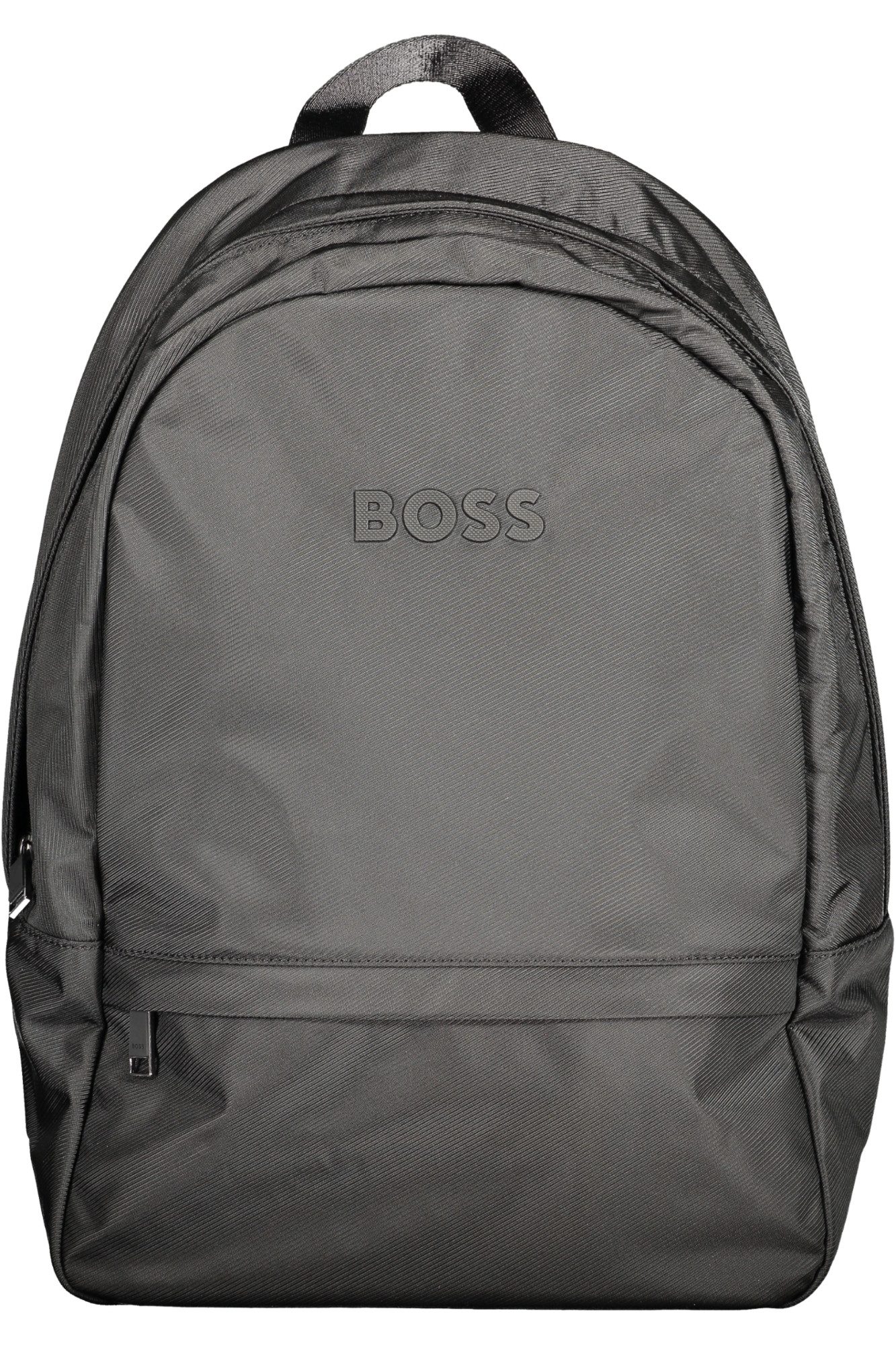 BOSS Rucksack, Eleganter schwarzer Herren-Rucksack mit Laptop-Fach und Fächern