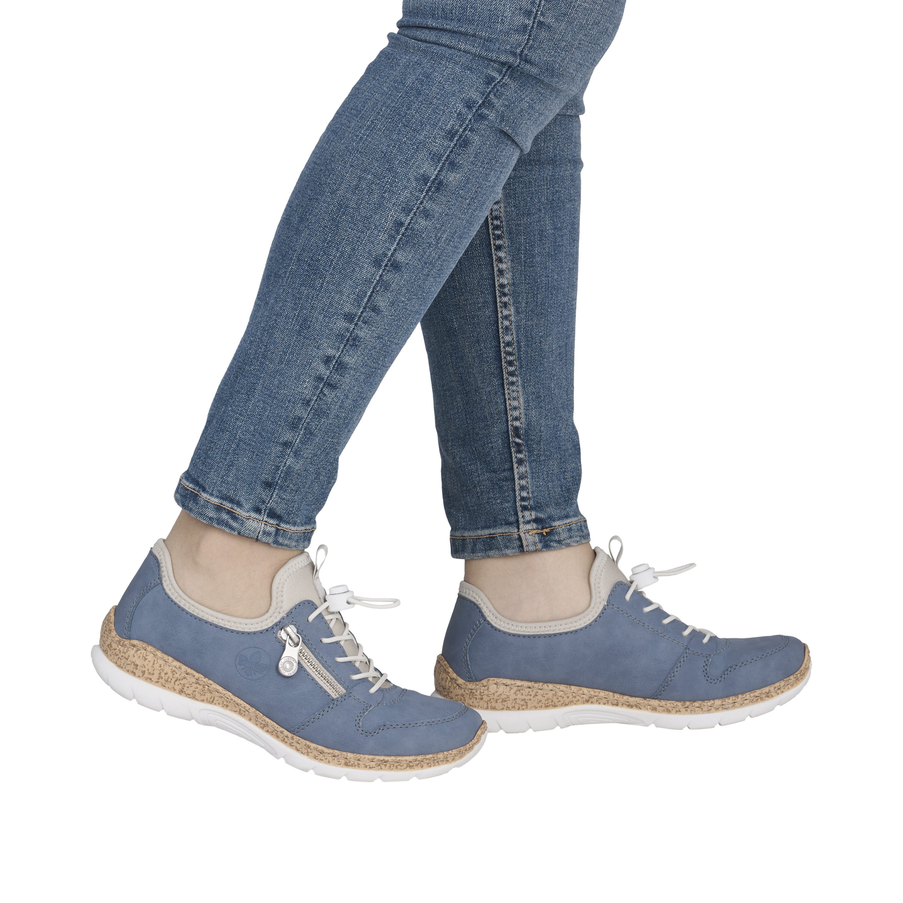 Rieker Slip-On Sneaker Freizeitschuh, Halbschuh, Slipper mit leichter Laufs günstig online kaufen