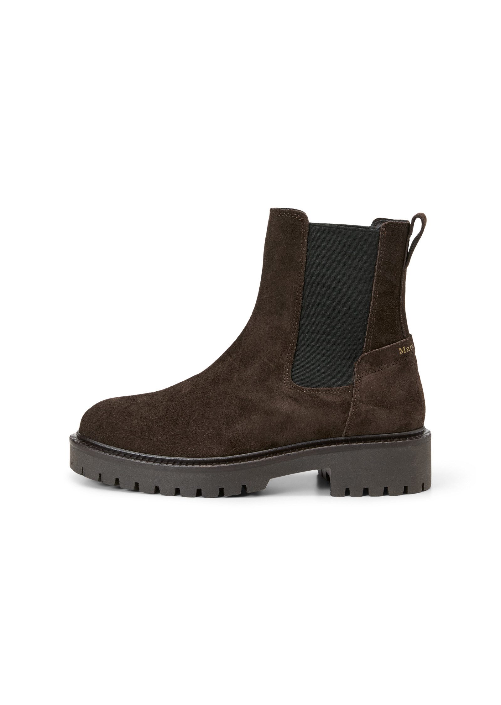 Marc O'Polo aus weichem Veloursleder Chelseaboots