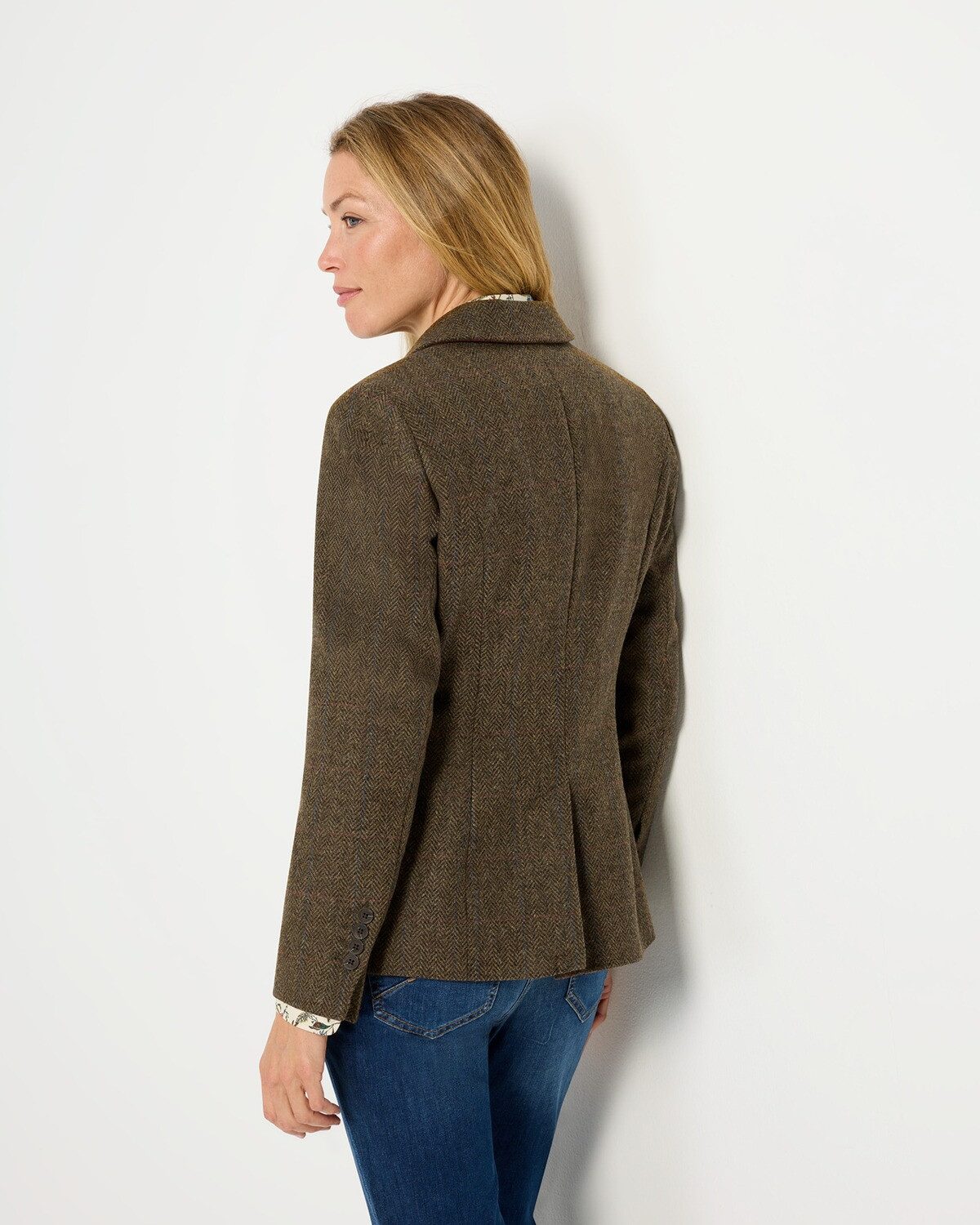 Brigitte von Schönfels Jackenblazer Shetland-Tweed-Blazer – Bild 5 von 5