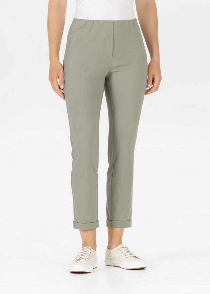 Stehmann Stoffhose Sylvia-680 3/4-Hose mit schmalem Bein