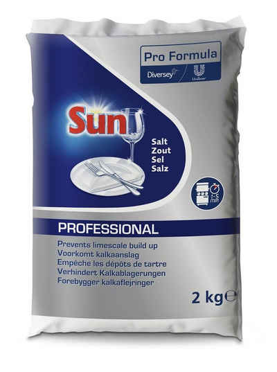 Sun Etiketten Sun Professional Spülmaschinensalz, 2 kg
