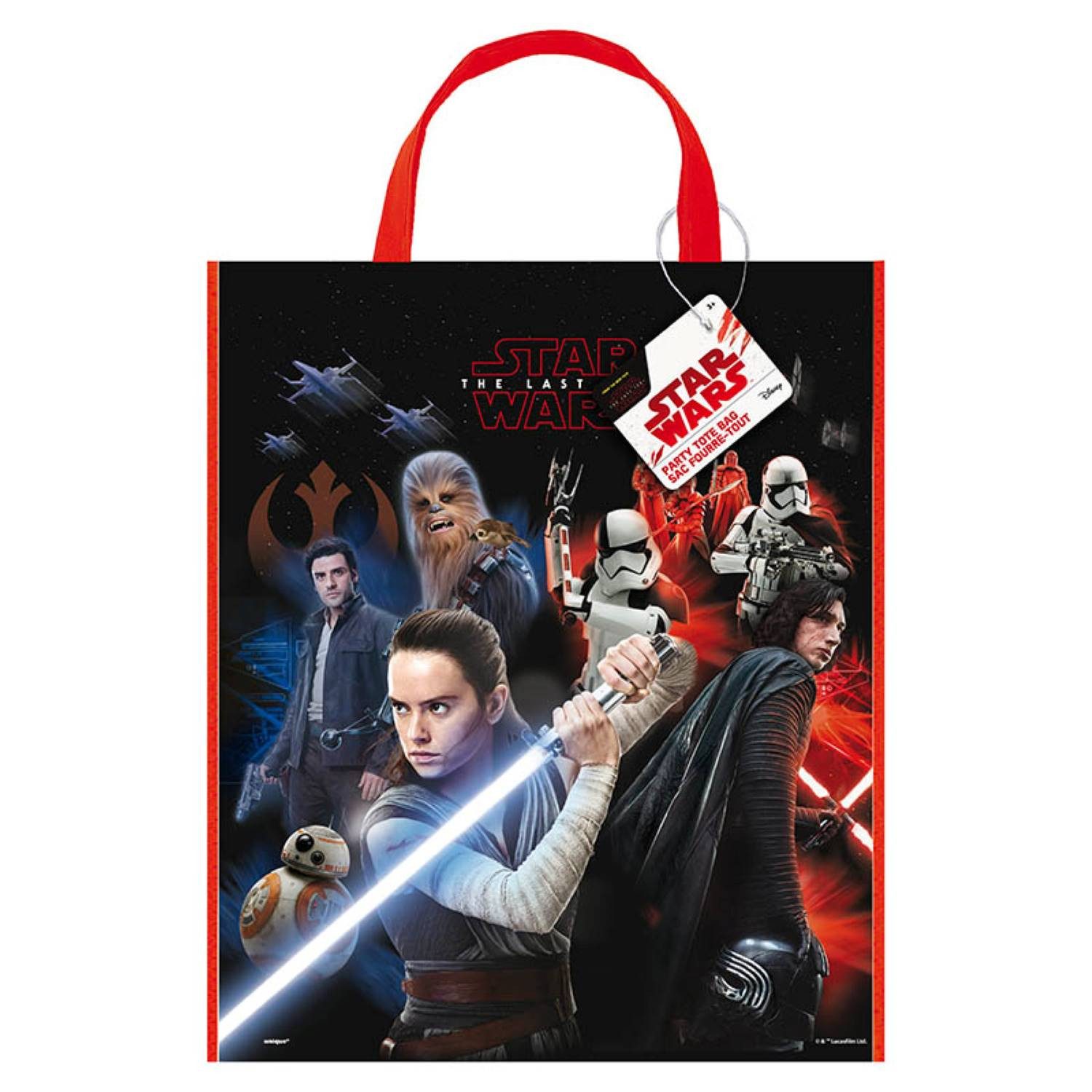 Unique Industries Inc. Einladungskarten Tragetasche Star Wars Der letzte Jedi