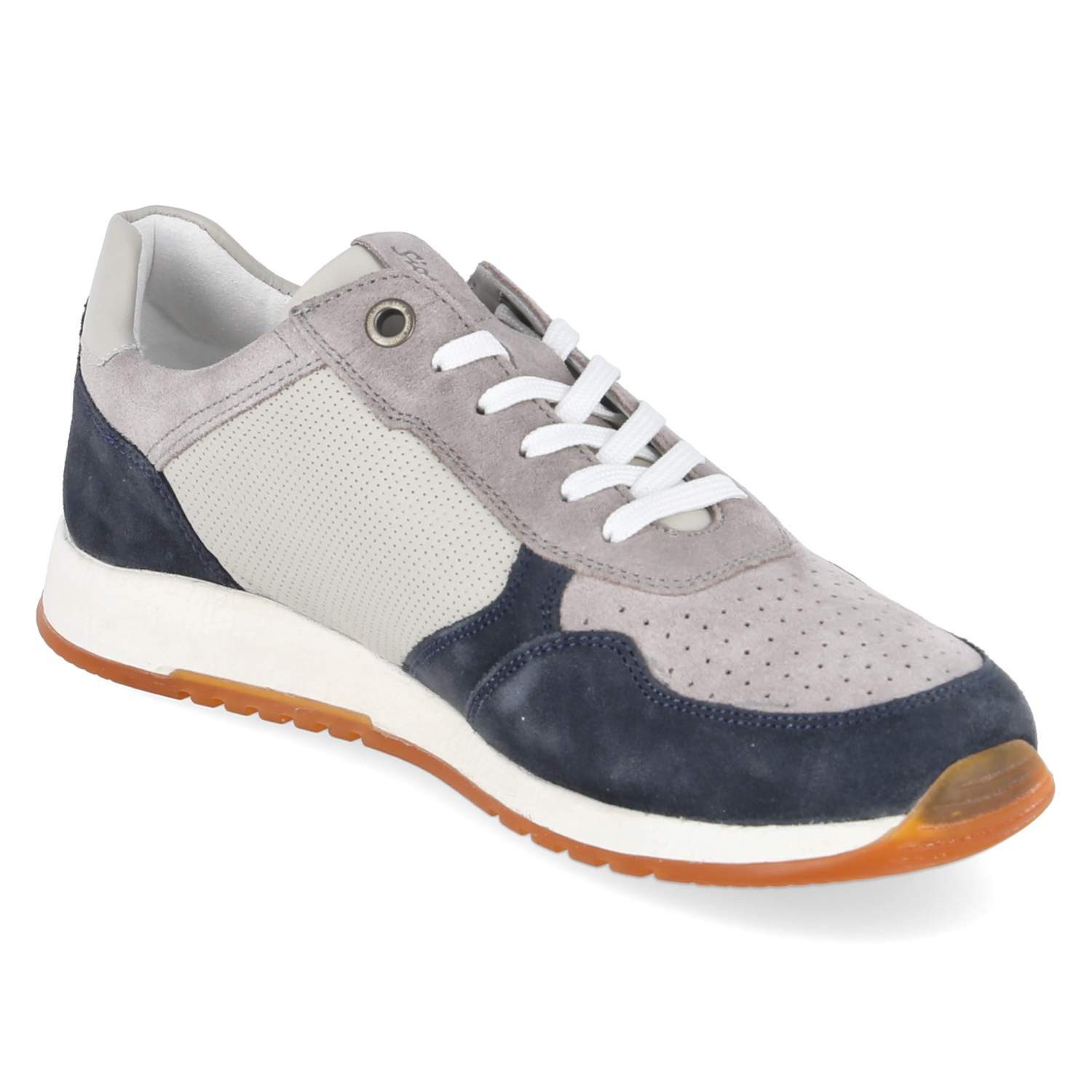 SIOUX Sioux Sneaker Low 12178 Herren Leder grey Schnürschuh – Bild 5 von 5