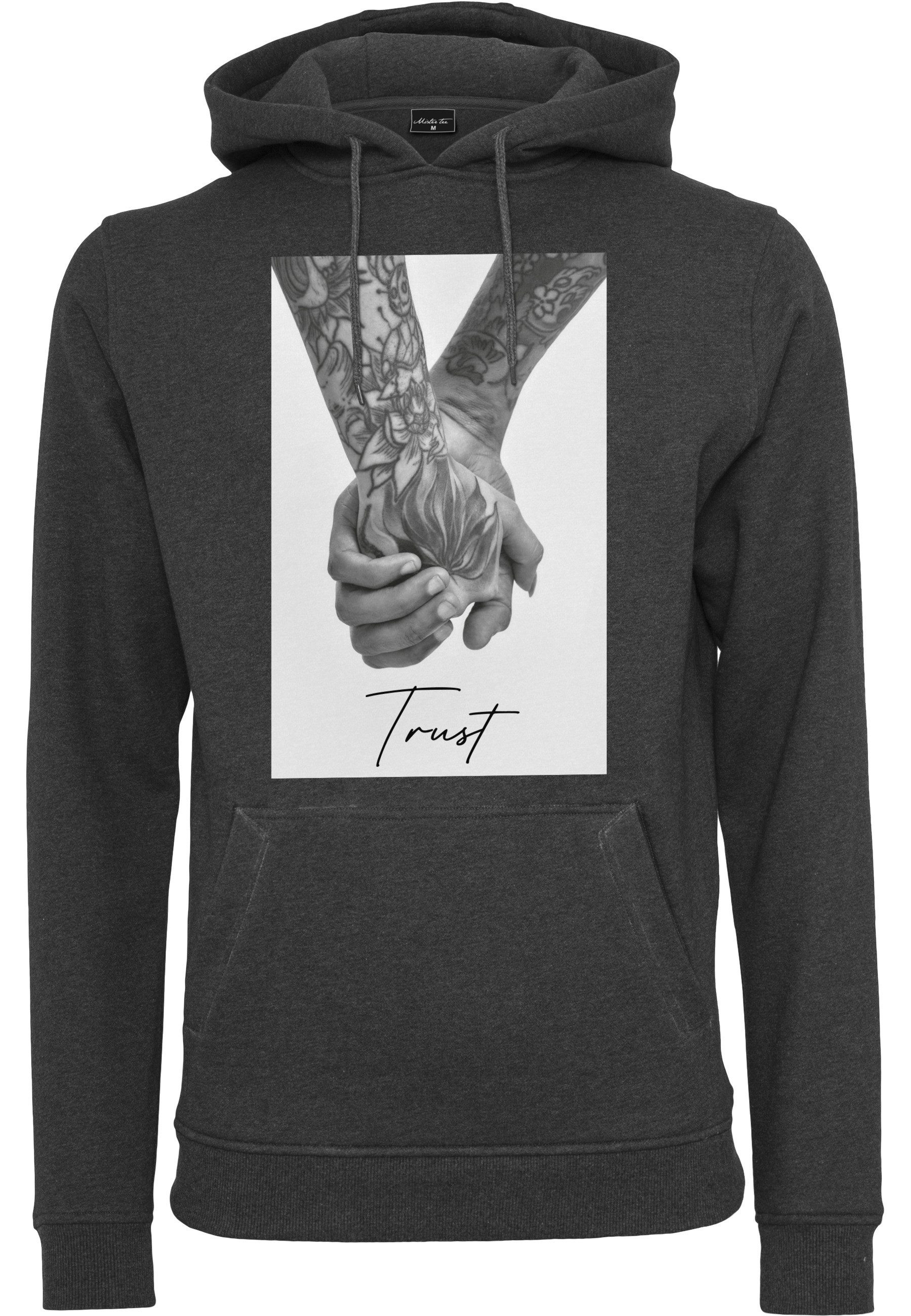 Rundhalspullover MisterTee Herren Trust 2.0 Hoody