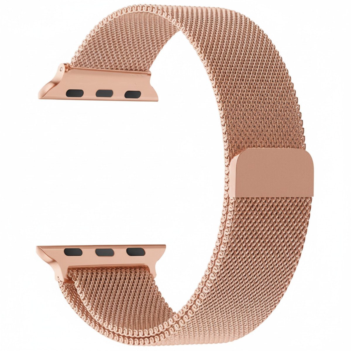 Ventarent Smartwatch-Armband Apple Watch Milanaise 38mm/40mm/41mm & 42mm/44mm/45mm/49mm Edelstahl, Apple Watch Series 1 2 3 4 5 6 7 8 9 10 11 Ultra SE Armband Band