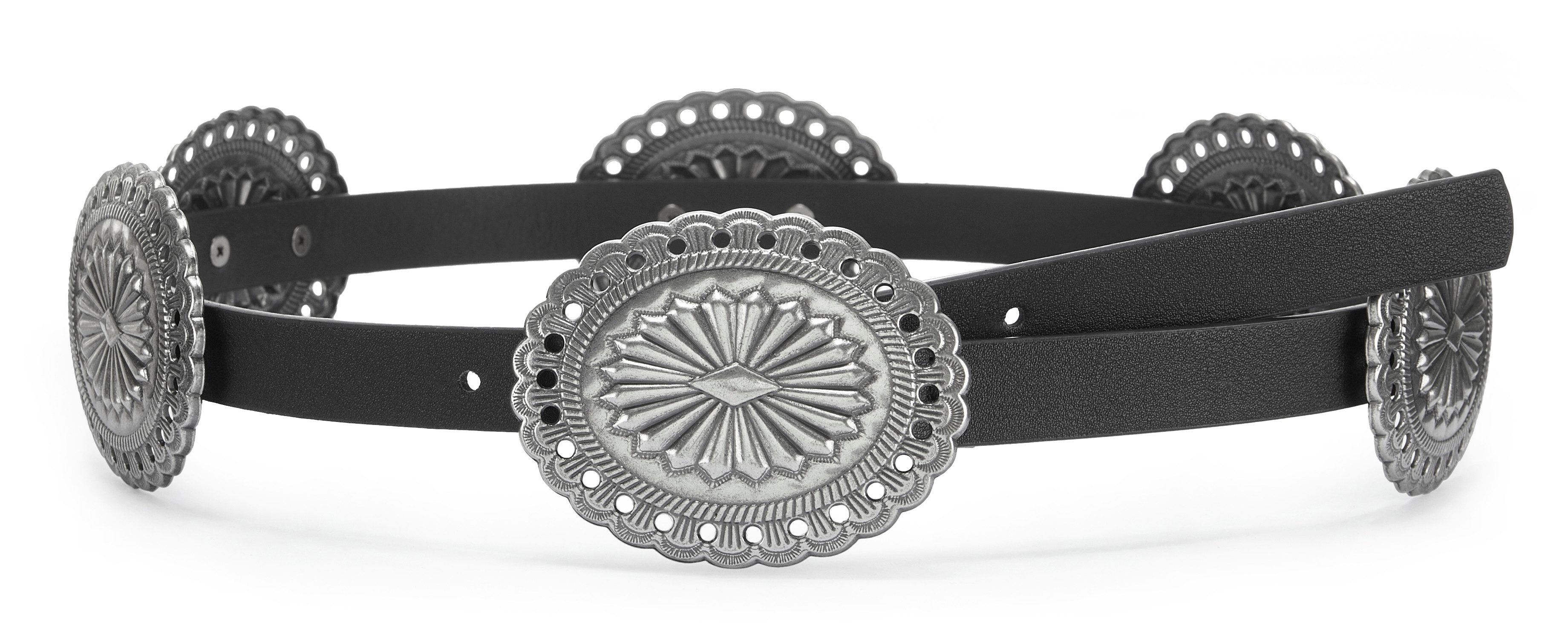 LASCANA Taillengürtel Schmuckgürtel Gürtel, Bauchgürtel, Westerngürtel, Cowboy Look