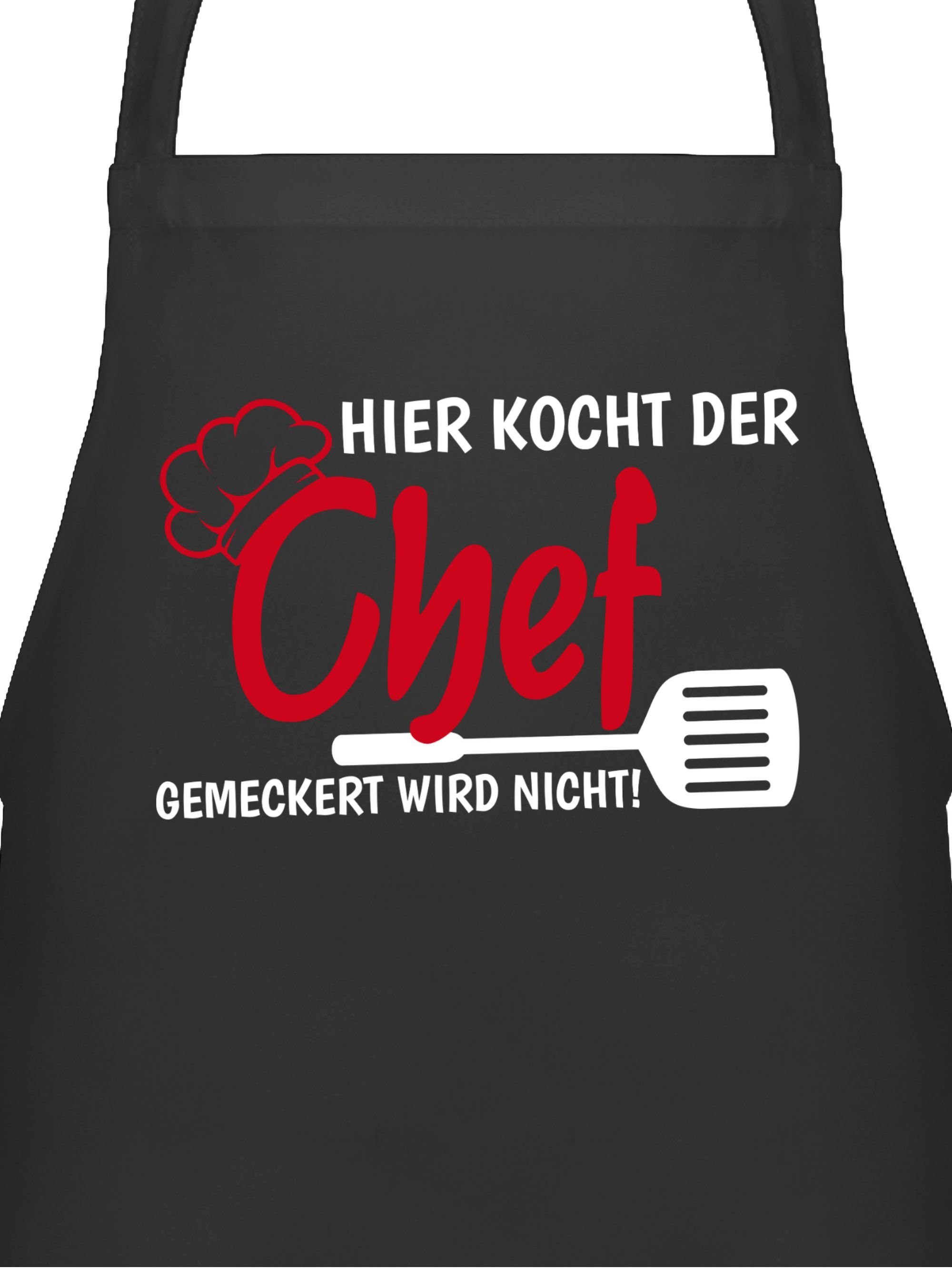Shirtracer Grillschürze »Hier kocht der Chef gemeckert wird nicht -  Küchenschürze zum Kochen - Kochschürze«, Lustige Schürzen Küche Geschenk  online kaufen | OTTO