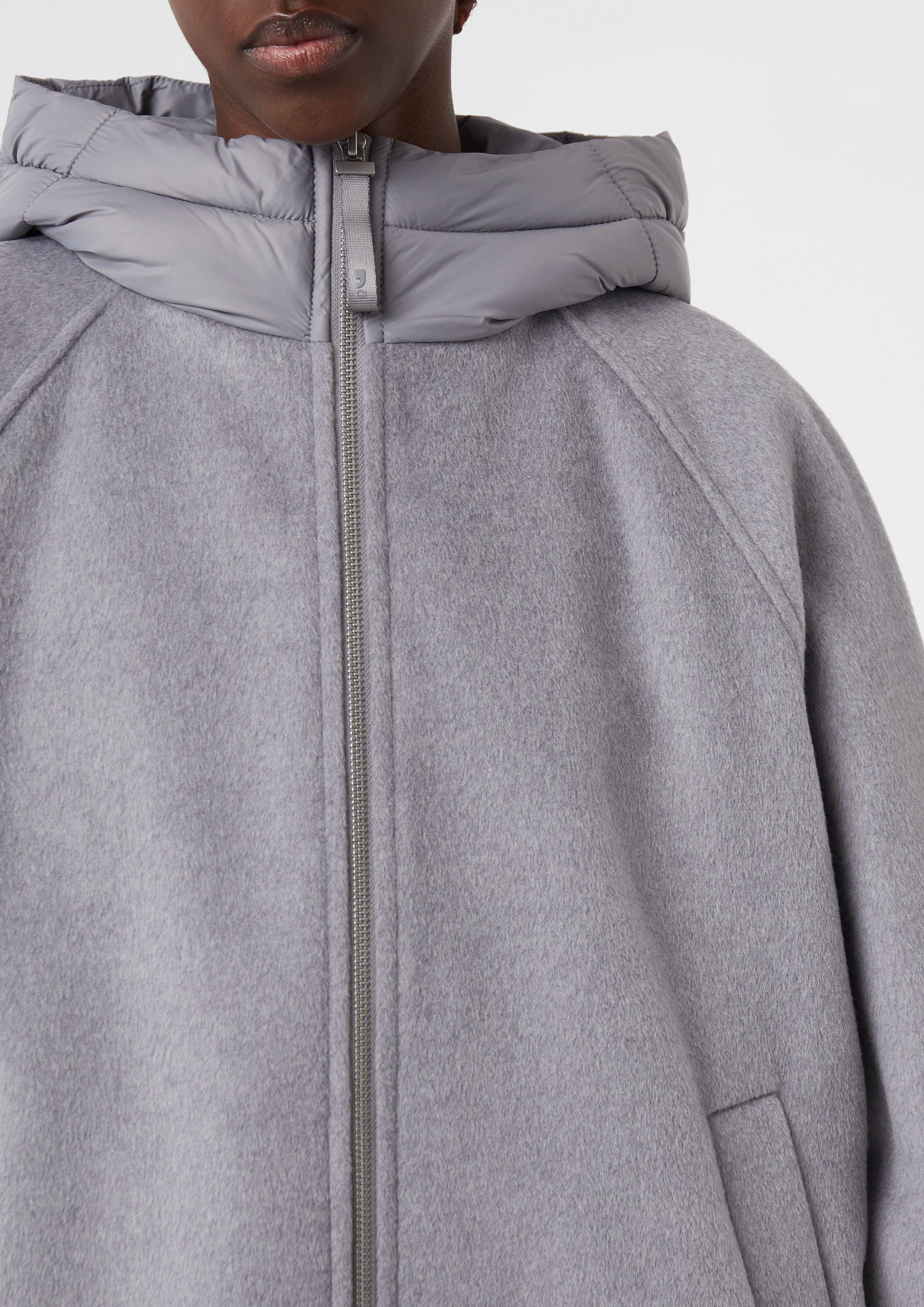 comma casual identity Kurzjacke Flanell-Cape mit günstig online kaufen