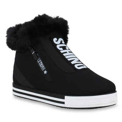 VAN HILL 824589 MS S-30[MS][HC] Damen Sneaker Plateausneaker Bequeme Schuhe