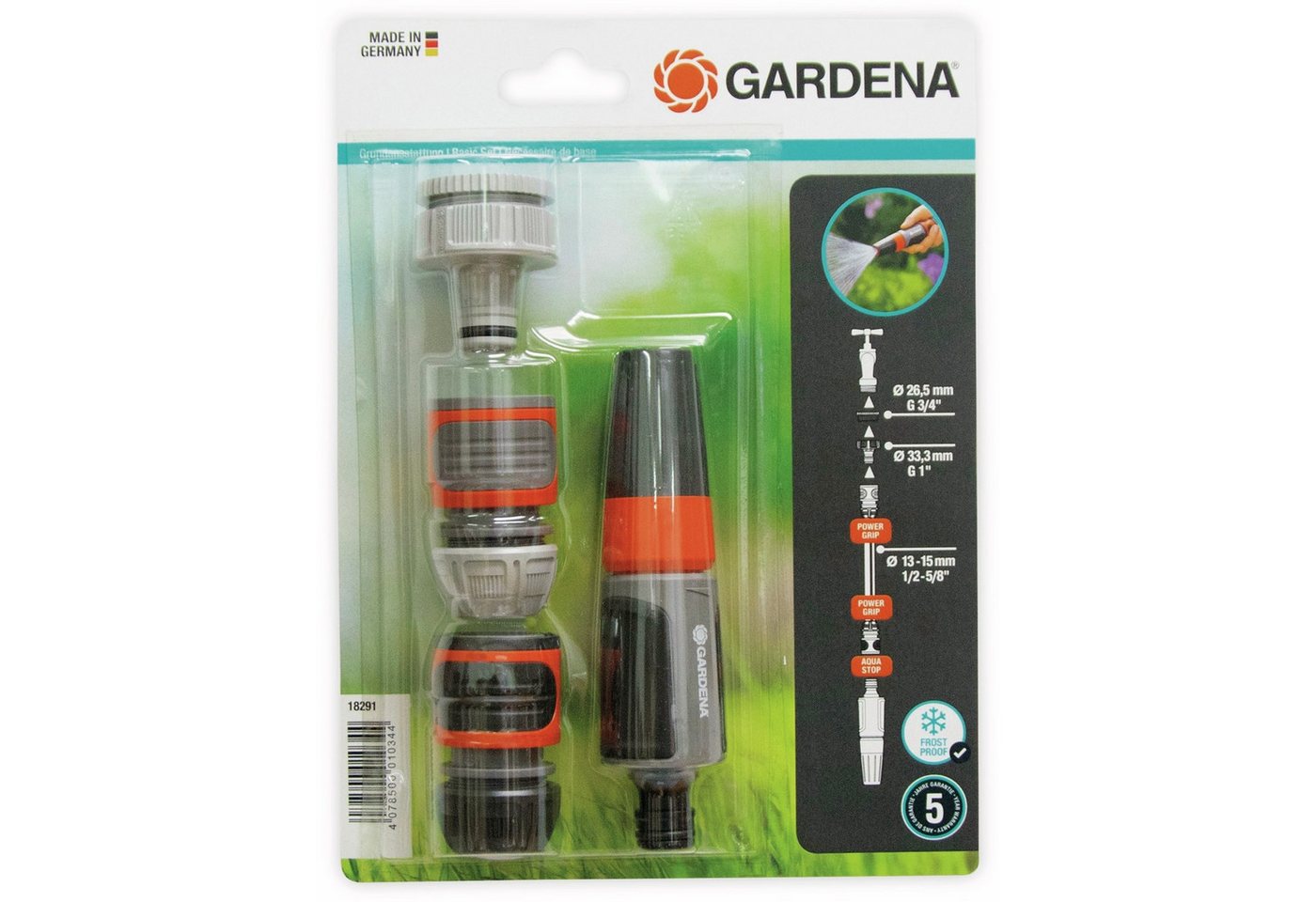 Thumbnail - GARDENA Bewässerungssystem GARDENA Gartensprüher-Set 18291-20, 5-teilig