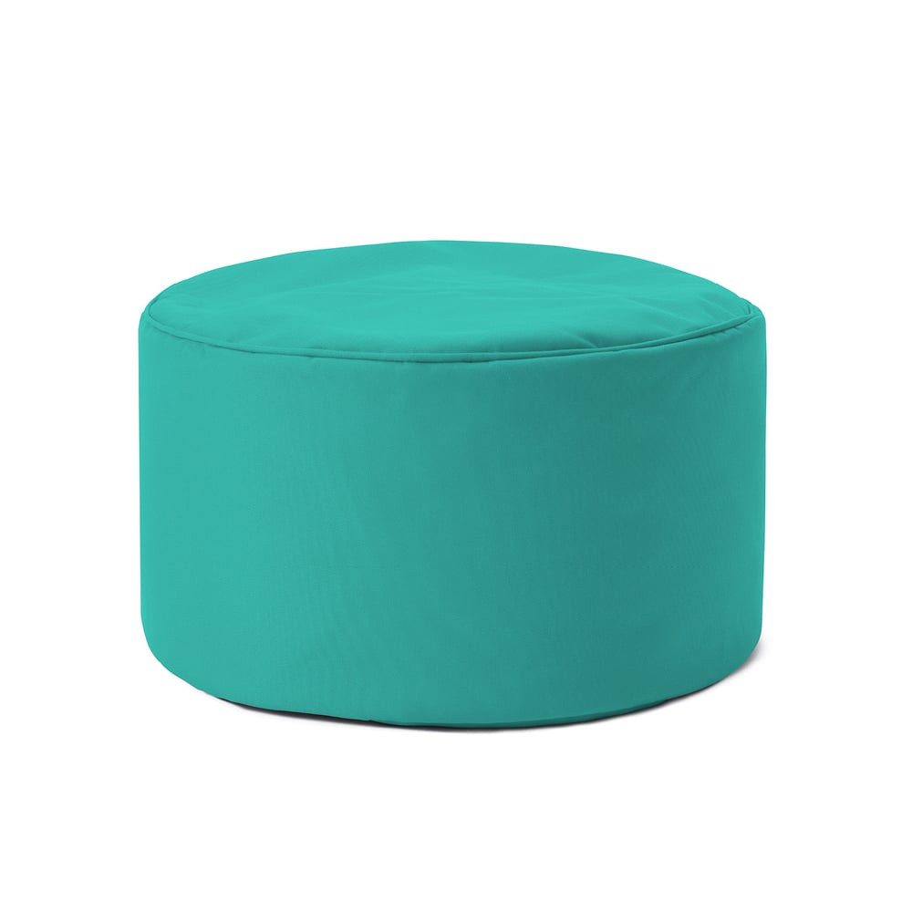 Lumaland Sitzsack Pouf 50L kompakt Hocker, Tisch, Fußsack in- & Outdoor, 25x45cm & 5 Jahre Garantie