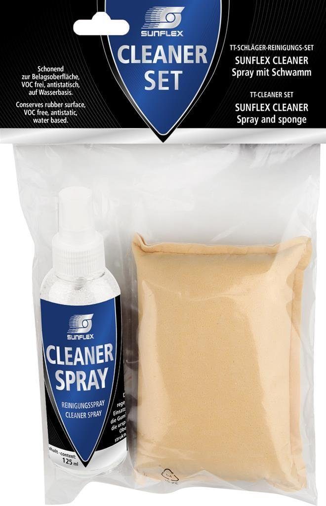 Sunflex Tischtennisschläger Tischtennis Reinigungsset Cleaner