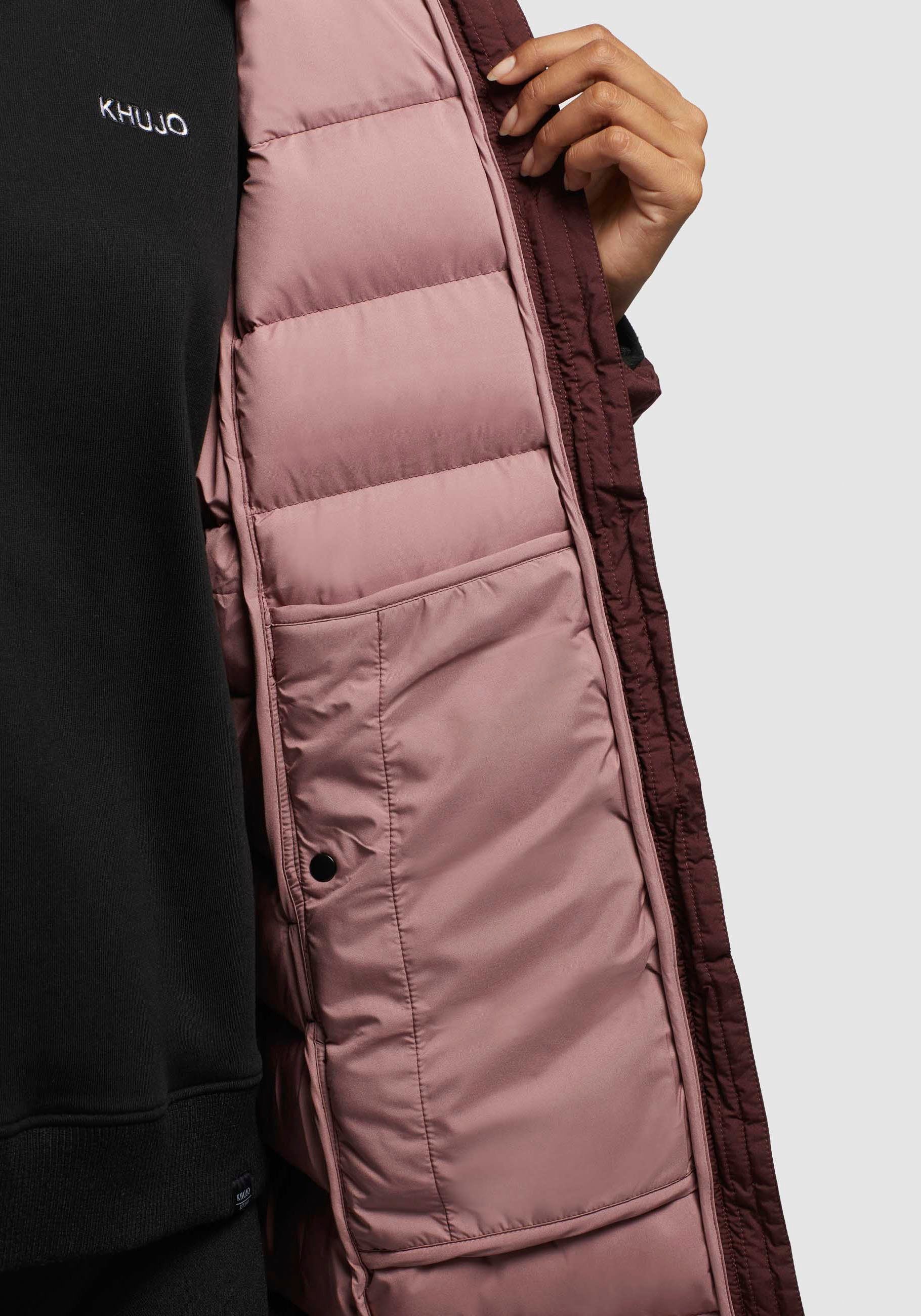 khujo Steppmantel AETHE Taschenbeutel aus Fleece – Bild 5 von 5