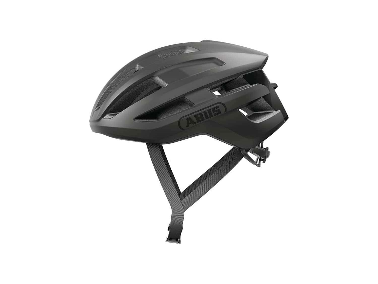 ABUS Fahrradhelm Powerdome Rennrad, velvet black 57-61 cm