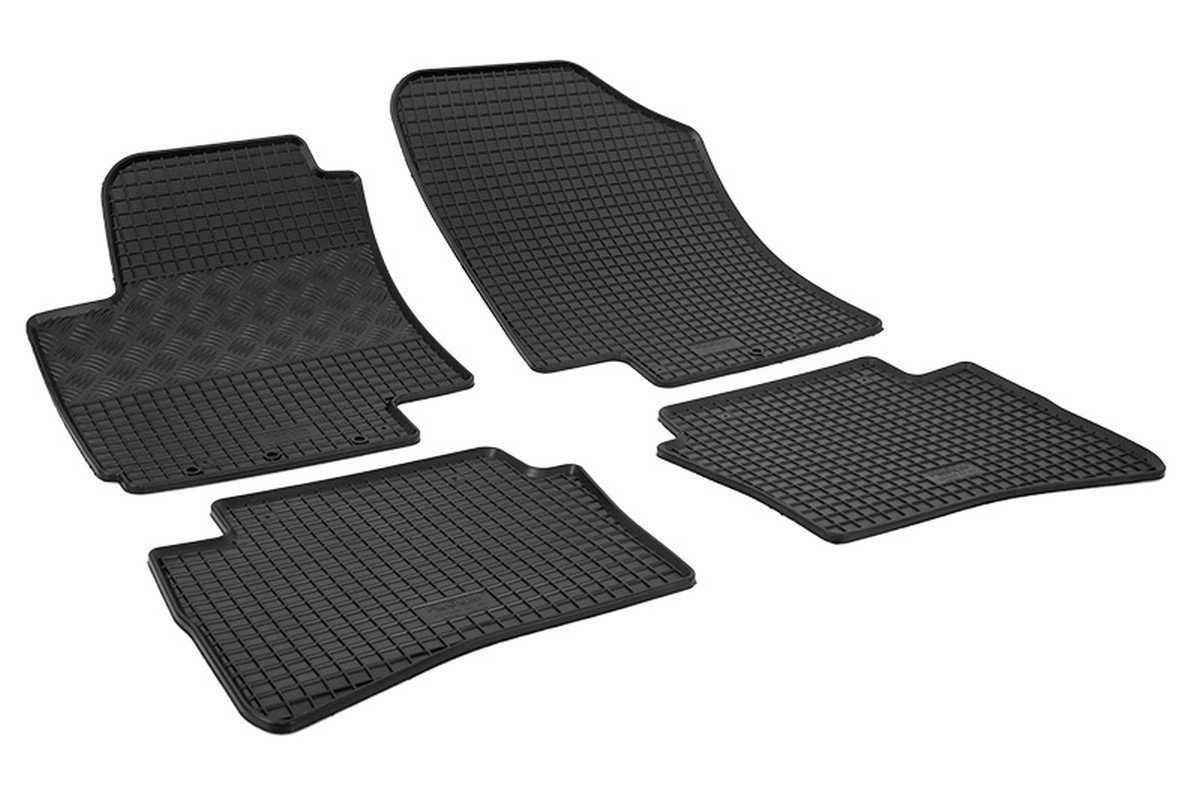 AZUGA Auto-Fußmatten Gummi-Fußmatten passend für Hyundai i20 ab 2009-11/2014, für Hyundai i20 Schrägheck