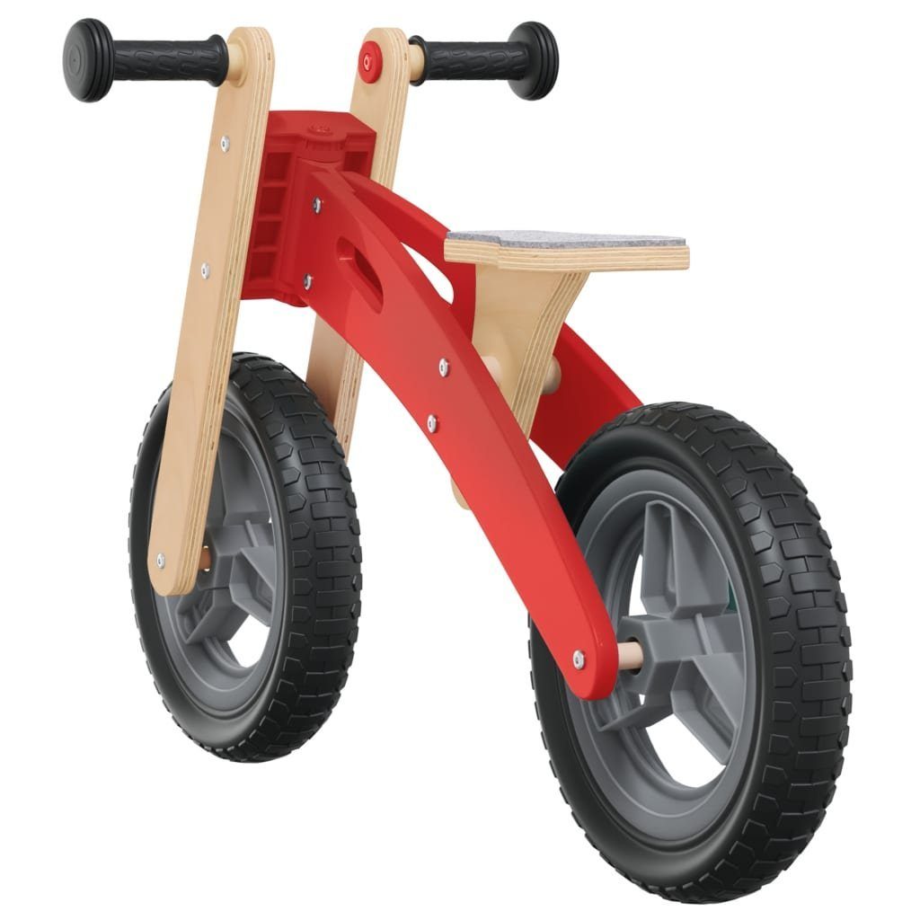 vidaXL Tretfahrzeug Laufrad für Kinder Rot