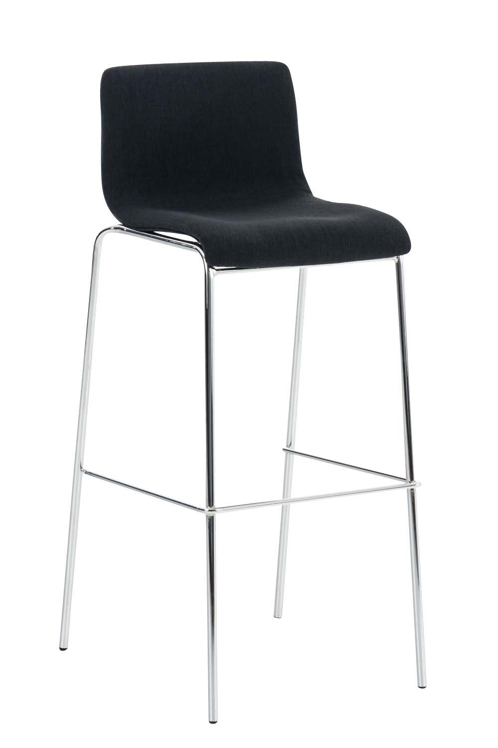CLP Barhocker Hover Stoff, 4-Fuß Gestell günstig online kaufen
