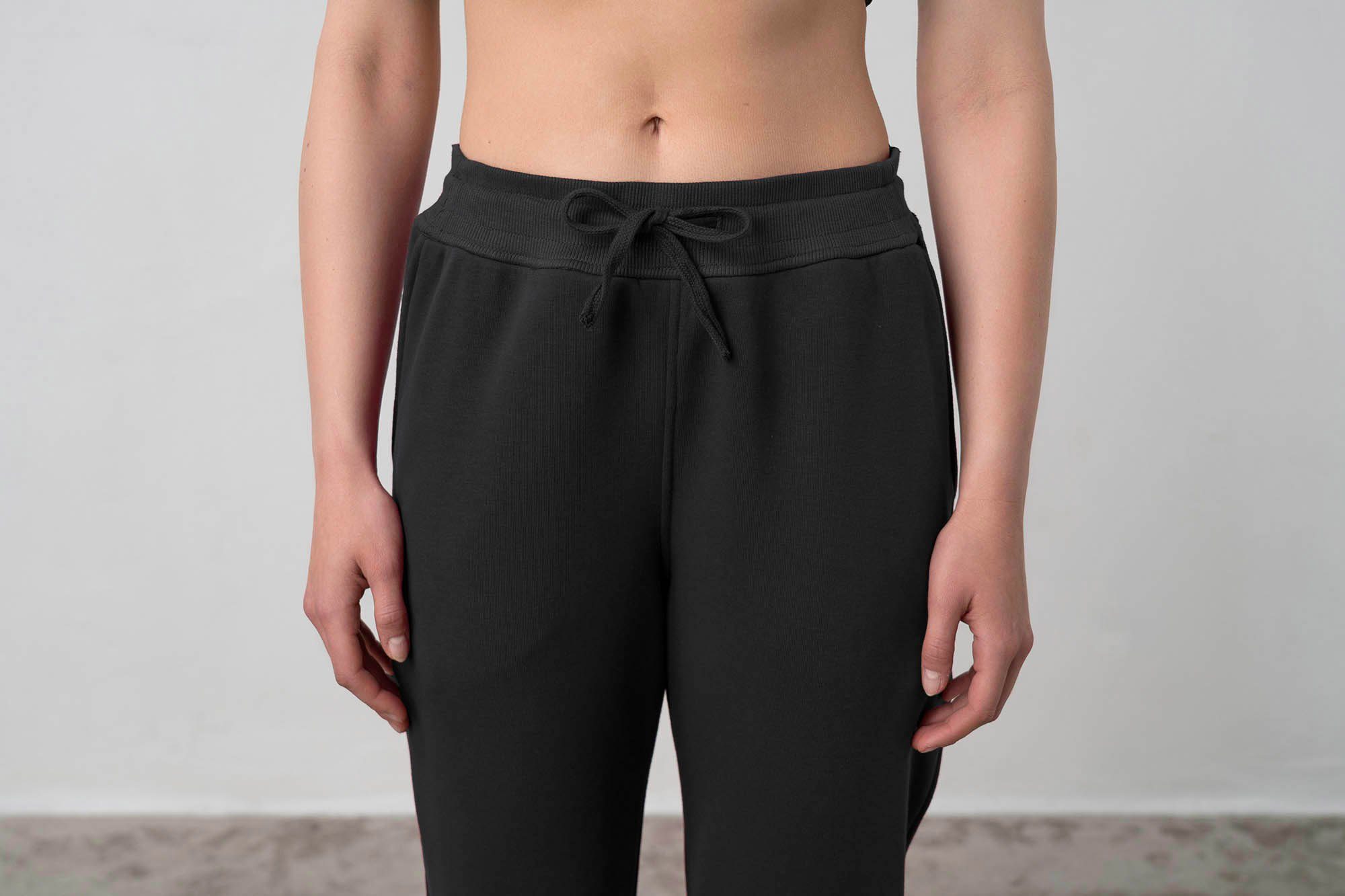 Vamp Homewearhose (1-tlg., 1-teilig) VAMP ligerie Damen Relaxhose lange Homewearhose Baumwolle dunkelgrau