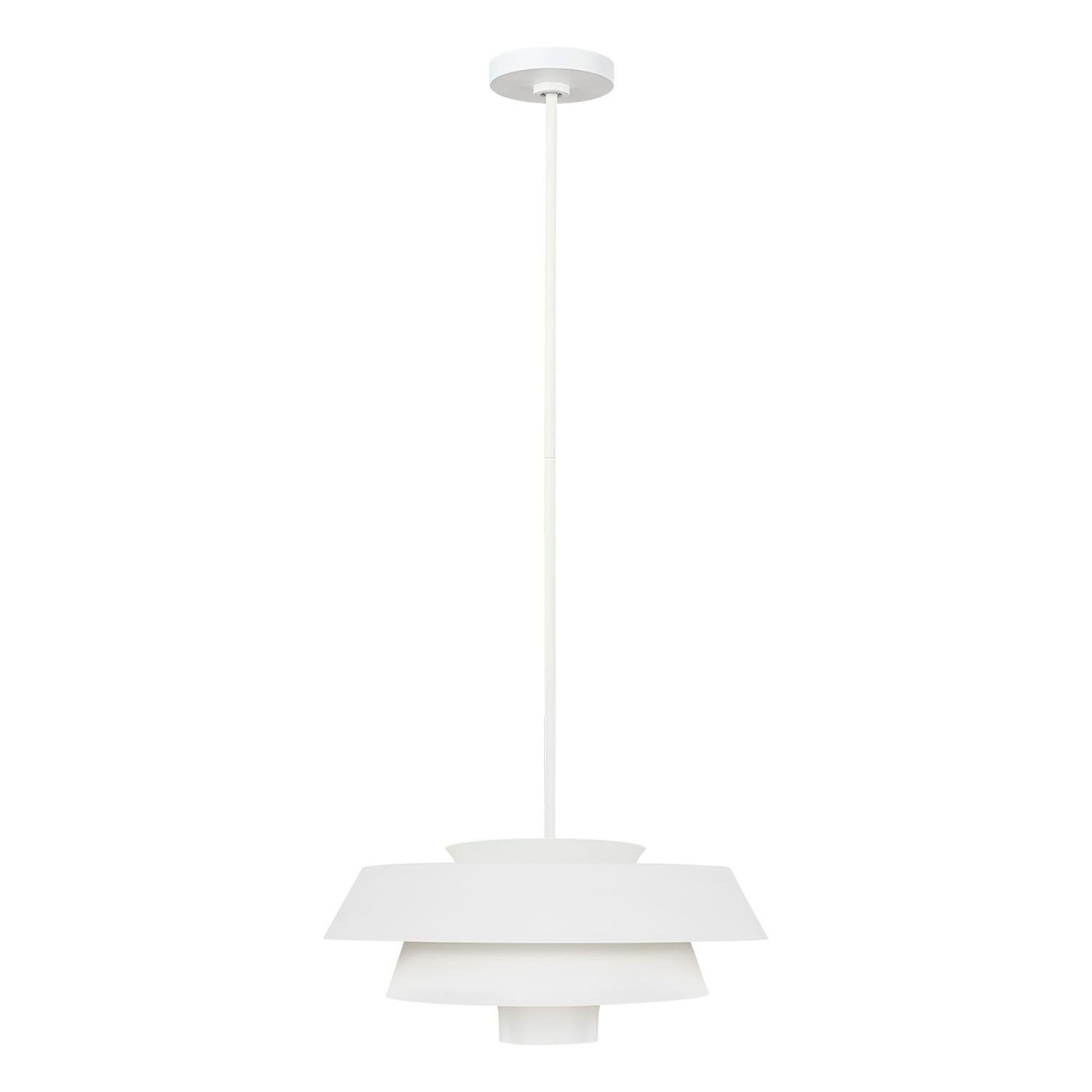 E27 LASUSA, Deckenlampe Licht-Erlebnisse Design Deckenleuchte Weiß ohne Metall Industrial Leuchtmittel,