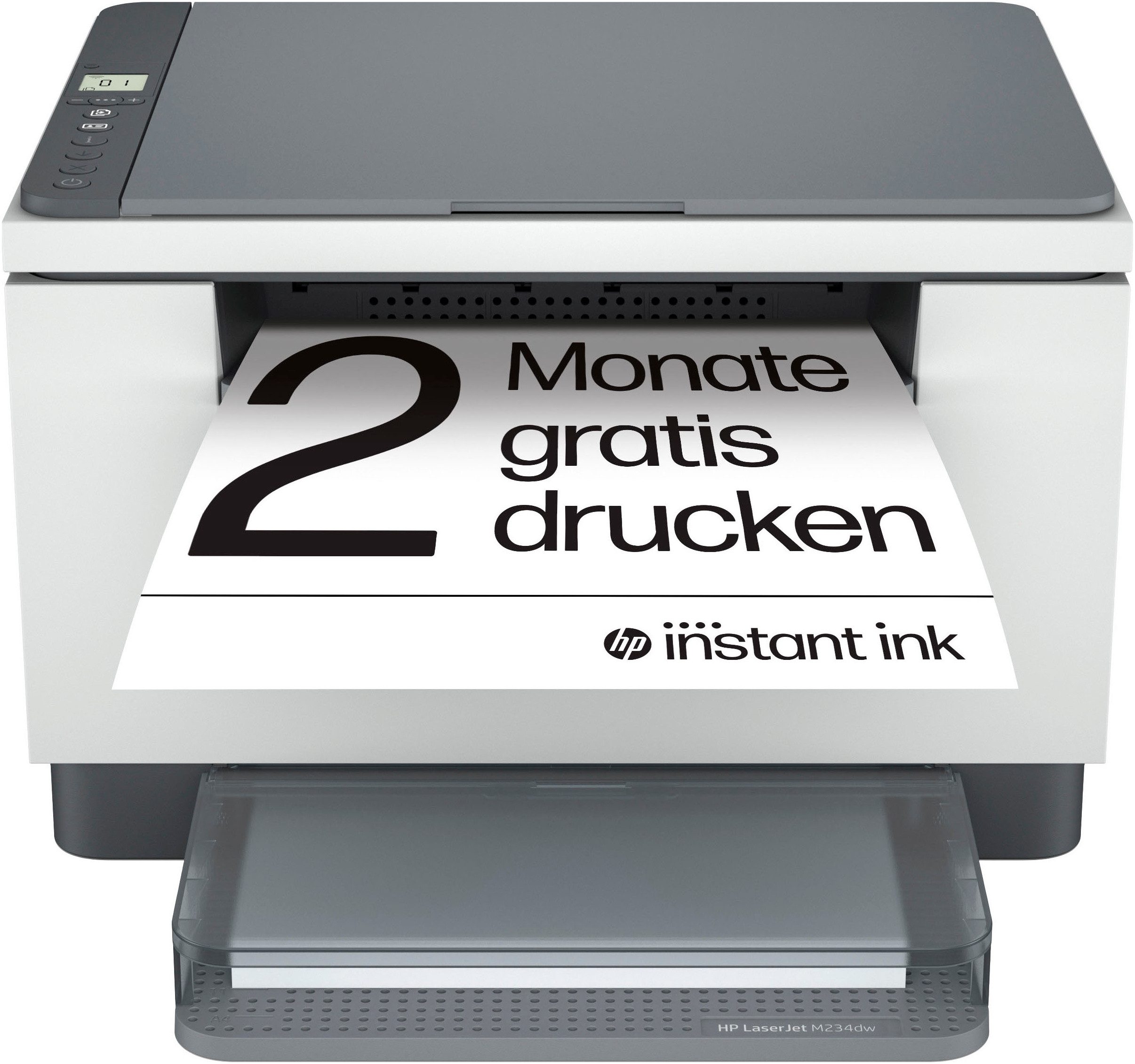 HP LaserJet MFP M234dw Multifunktionsdrucker, (Bluetooth, LAN (Ethernet), WLAN (Wi-Fi), 2 Monate gratis Drucken mit HP Instant Ink inklusive)