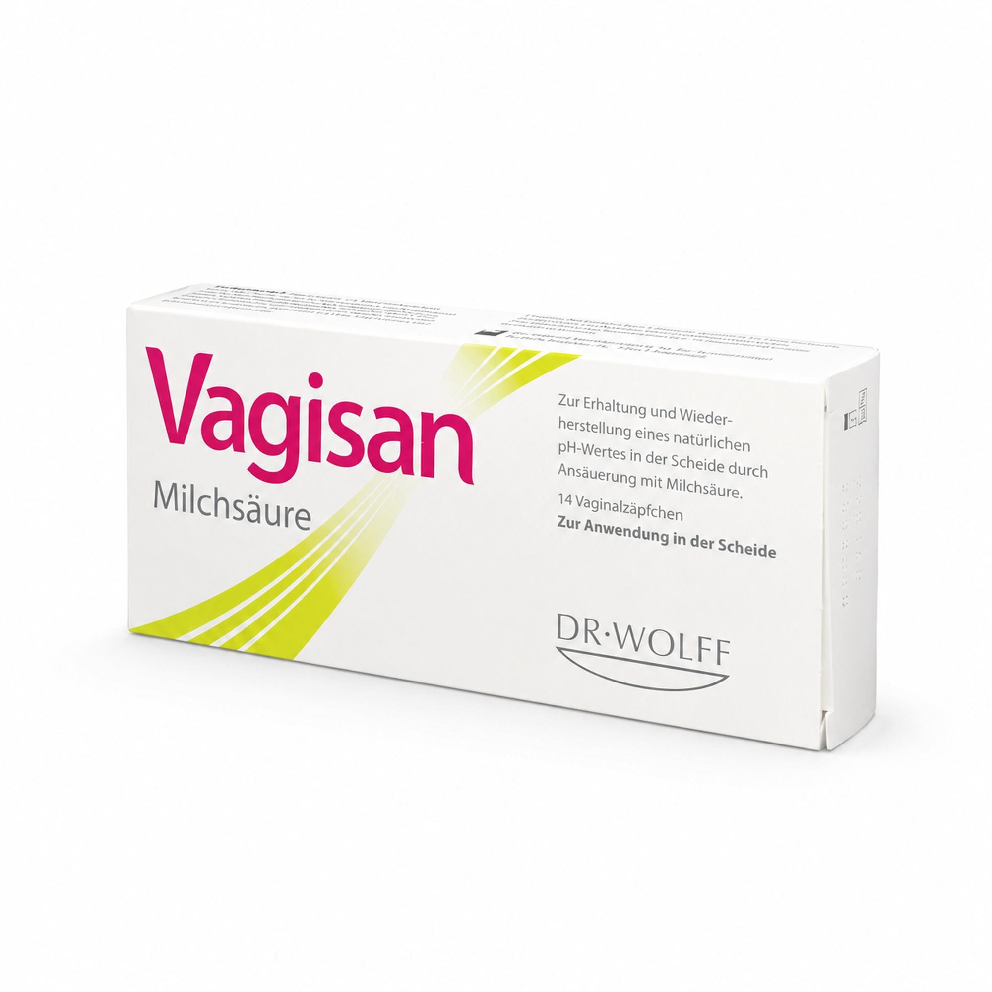 Vagisan Intimpflege VAGISAN Milchsäure Vaginalzäpfchen 14St PZN 00003441