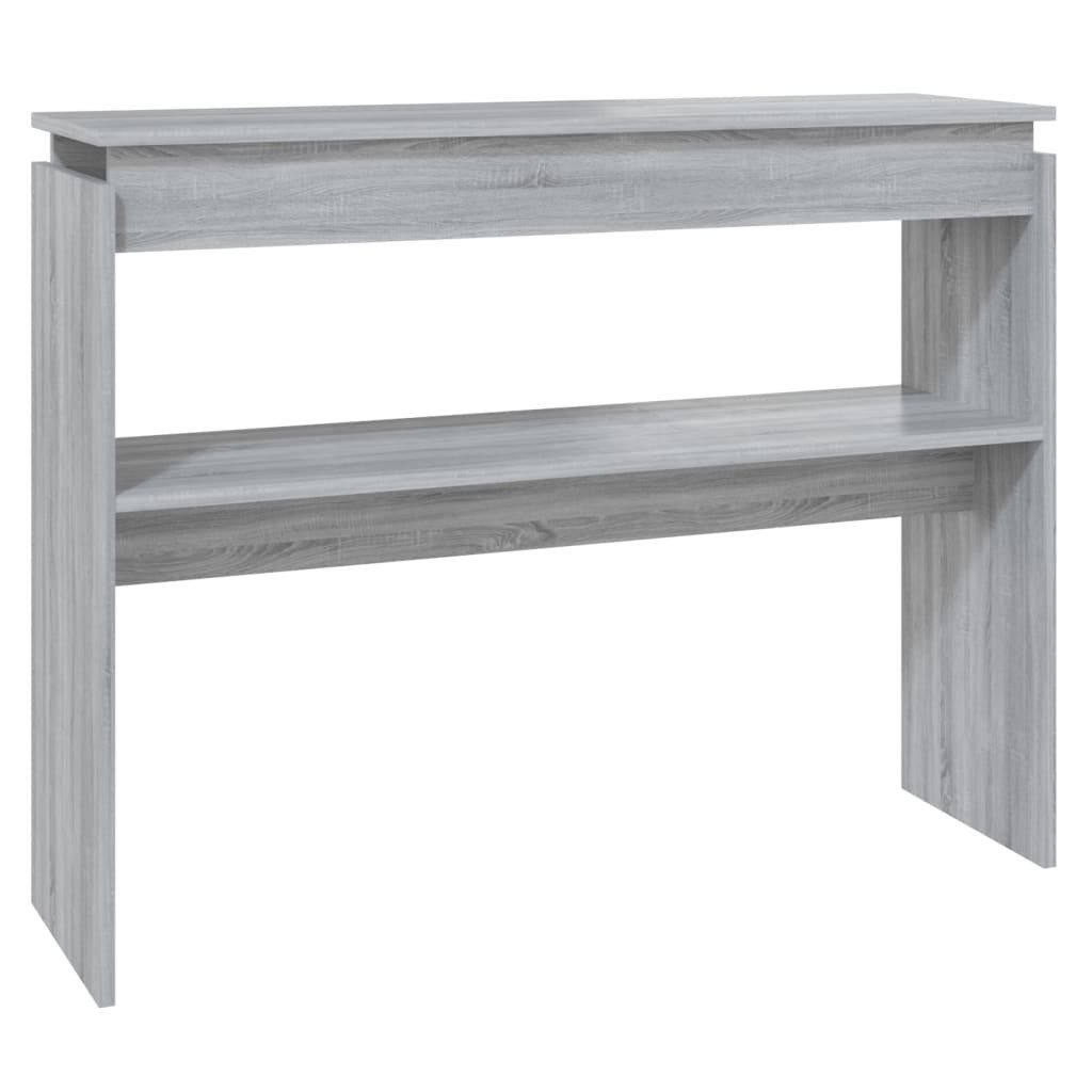 vidaXL Beistelltisch Konsolentisch Grau Sonoma 102x30x80 günstig online kaufen