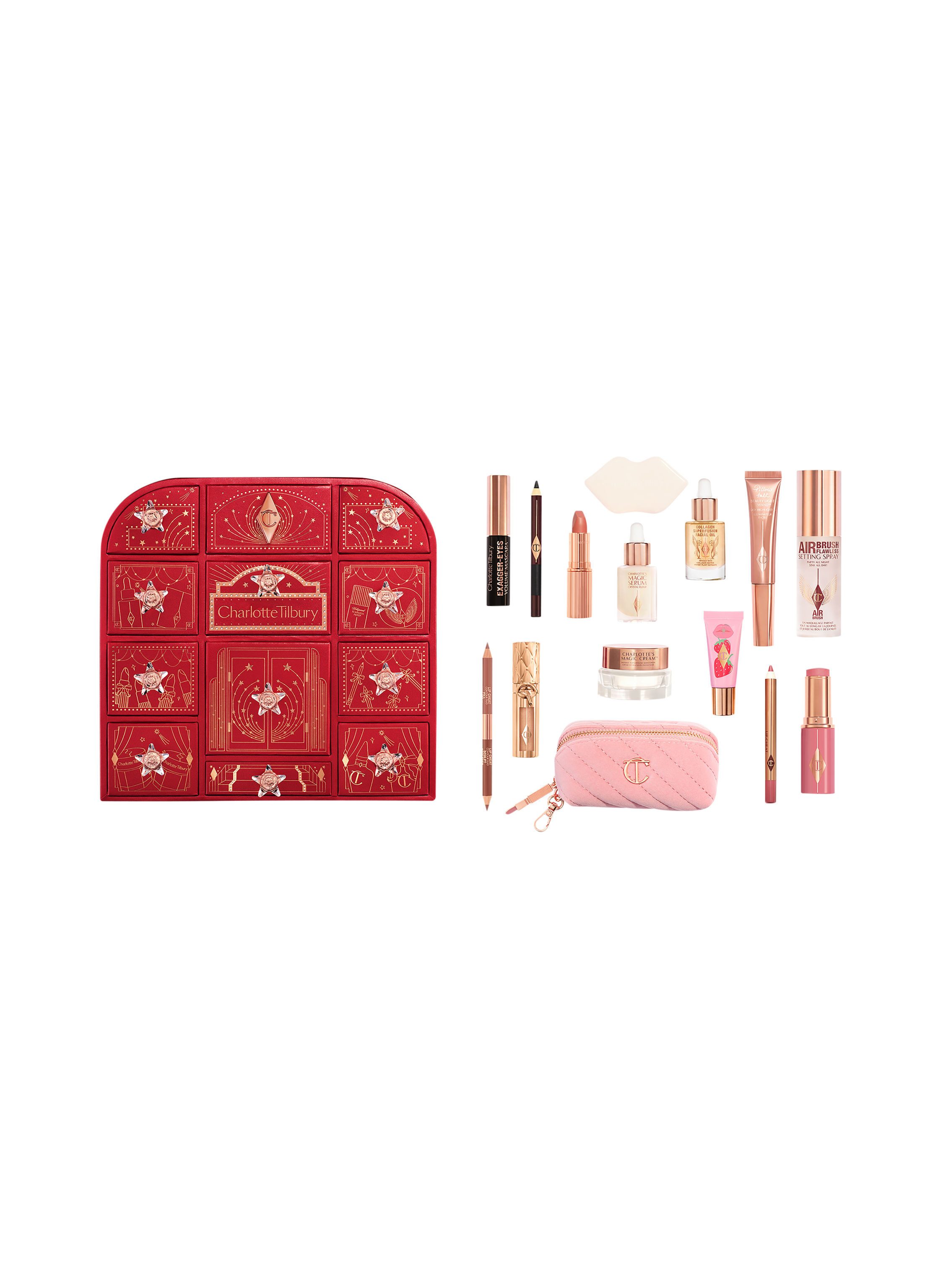 CHARLOTTE TILBURY Adventskalender Hollywood Beauty Wonderland 2026 – 15 Make-up- & Pflege-Ikonen (15-tlg)