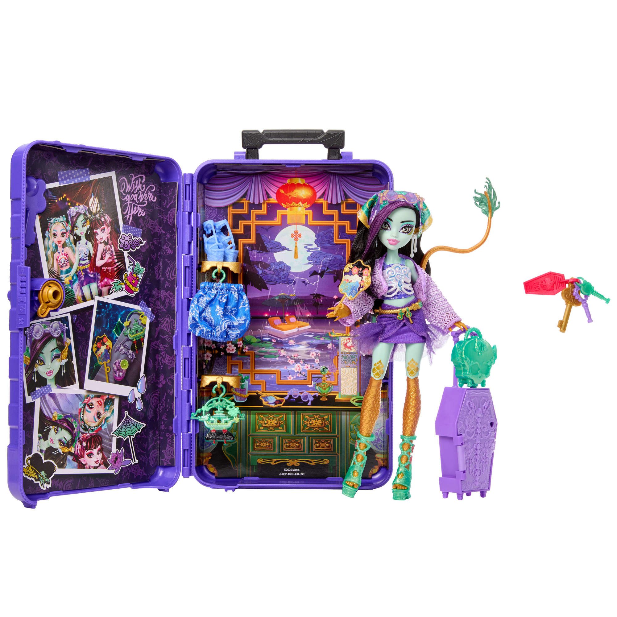 MonsterHigh™ Anziehpuppe Monster High Verborgene Schätze Oase Jinafire