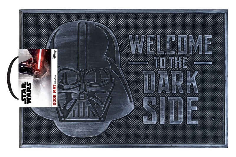Fußmatte Gummitürmatte Star Wars - Welcome to the dark Side 60 x 40 cm, empireposter