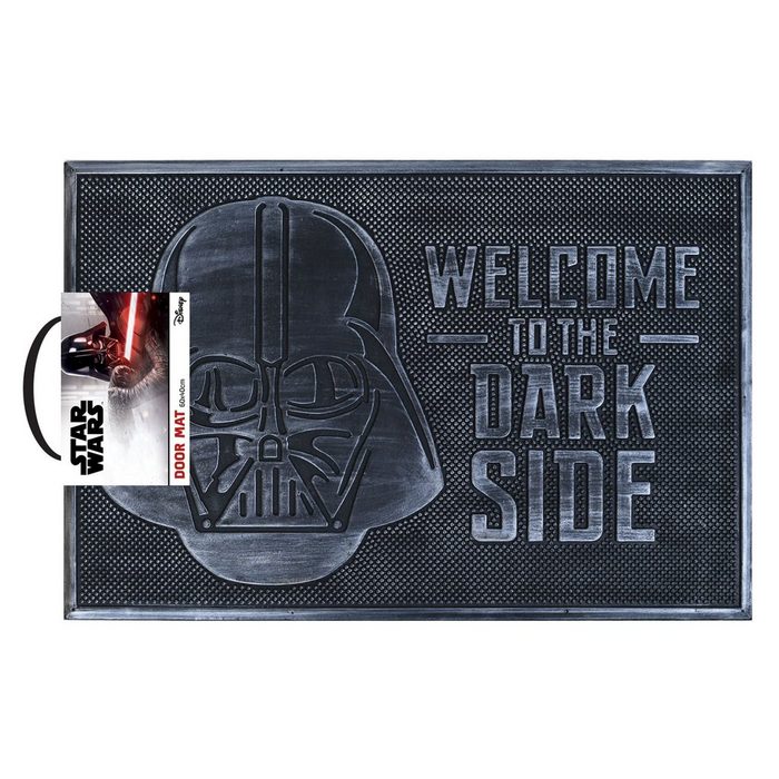 Fußmatte Gummitürmatte Star Wars - Welcome to the dark Side 60 x 40 cm empireposter
