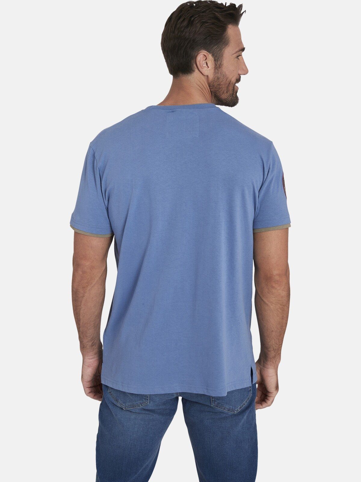 Jan Vanderstorm T-Shirt SÖLVE aus robustem günstig online kaufen