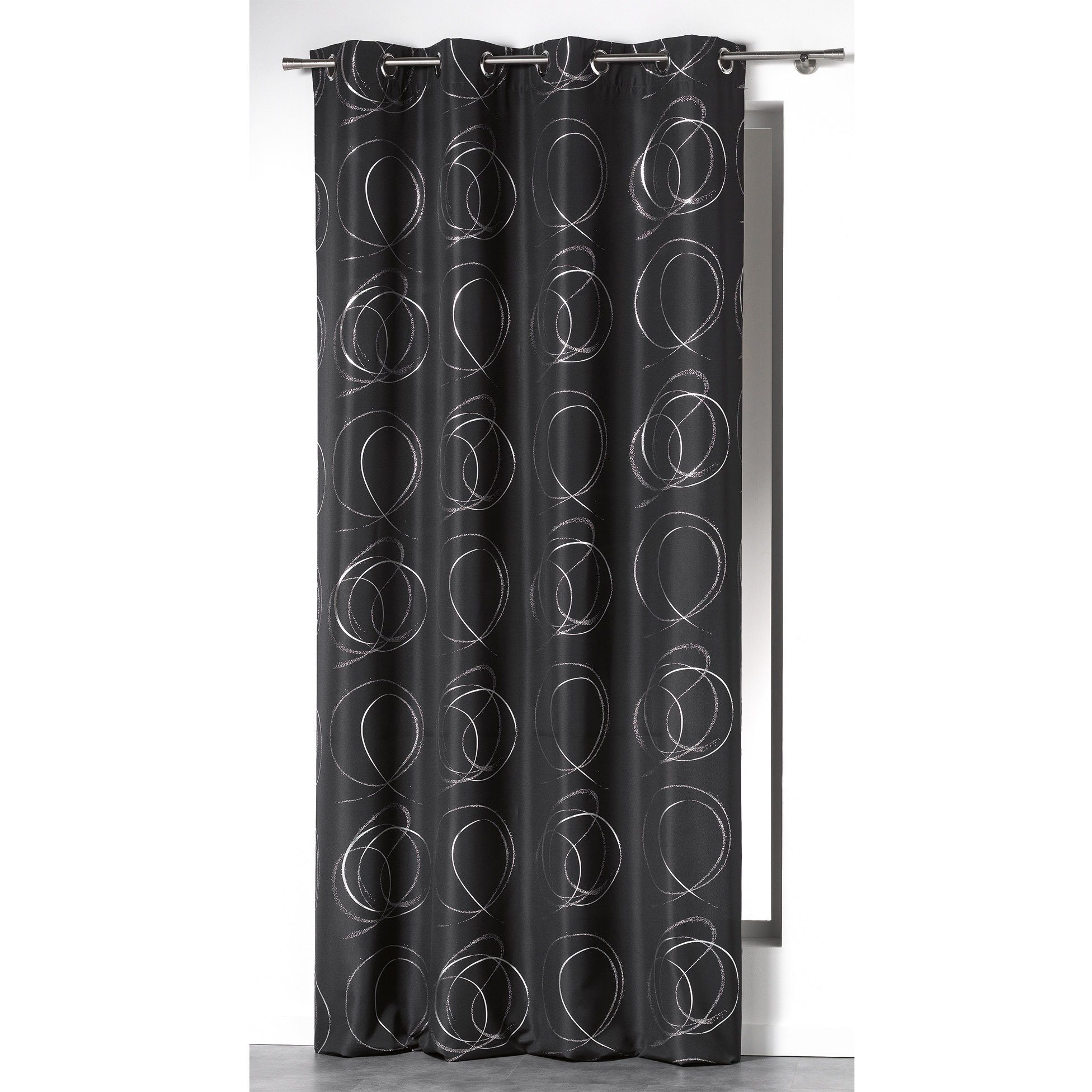 dynamic24 Vorhang, Ösen, halbtransparent, Ösenschal 140x260cm günstig online kaufen
