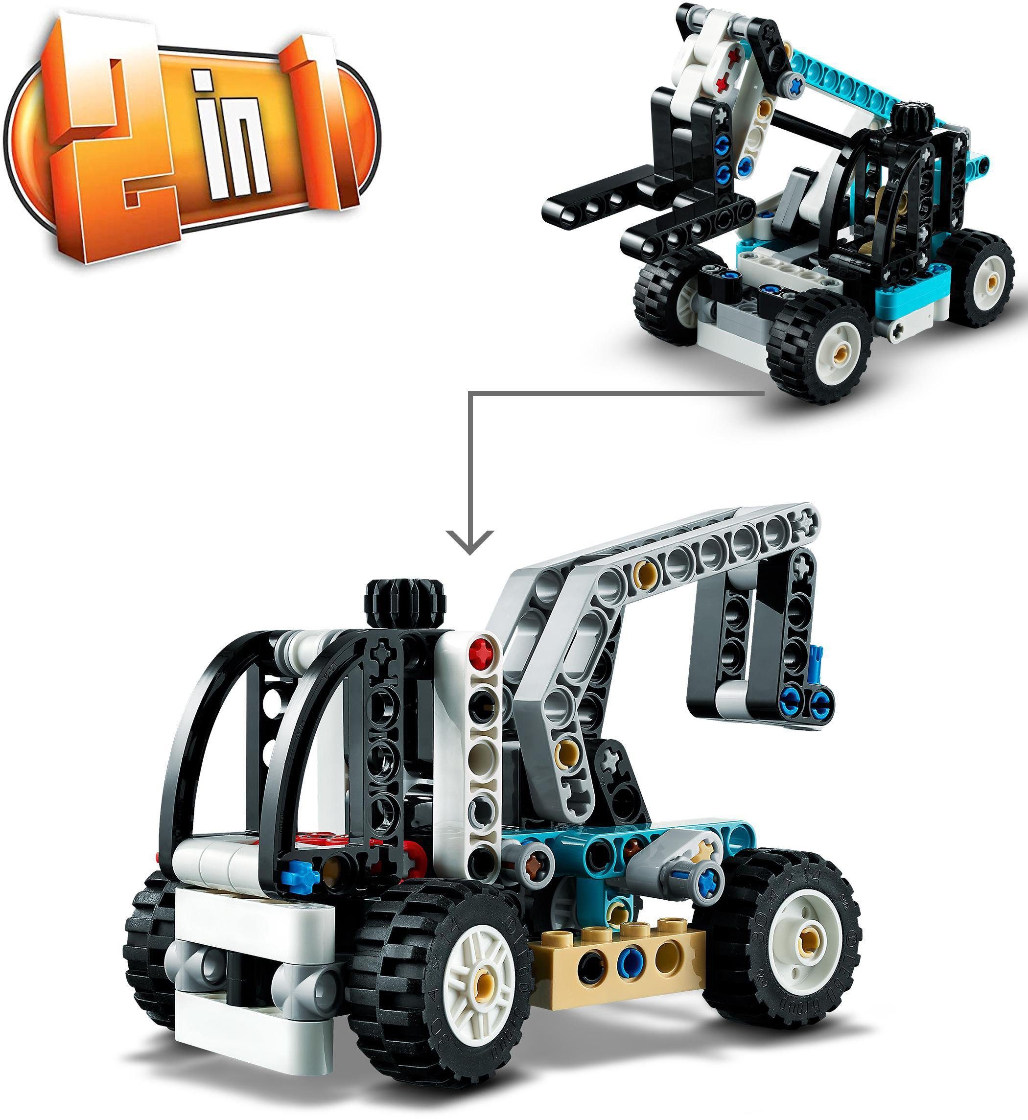 (42133), Teleskoplader Technic, LEGO® Konstruktionsspielsteine (143 LEGO® St)