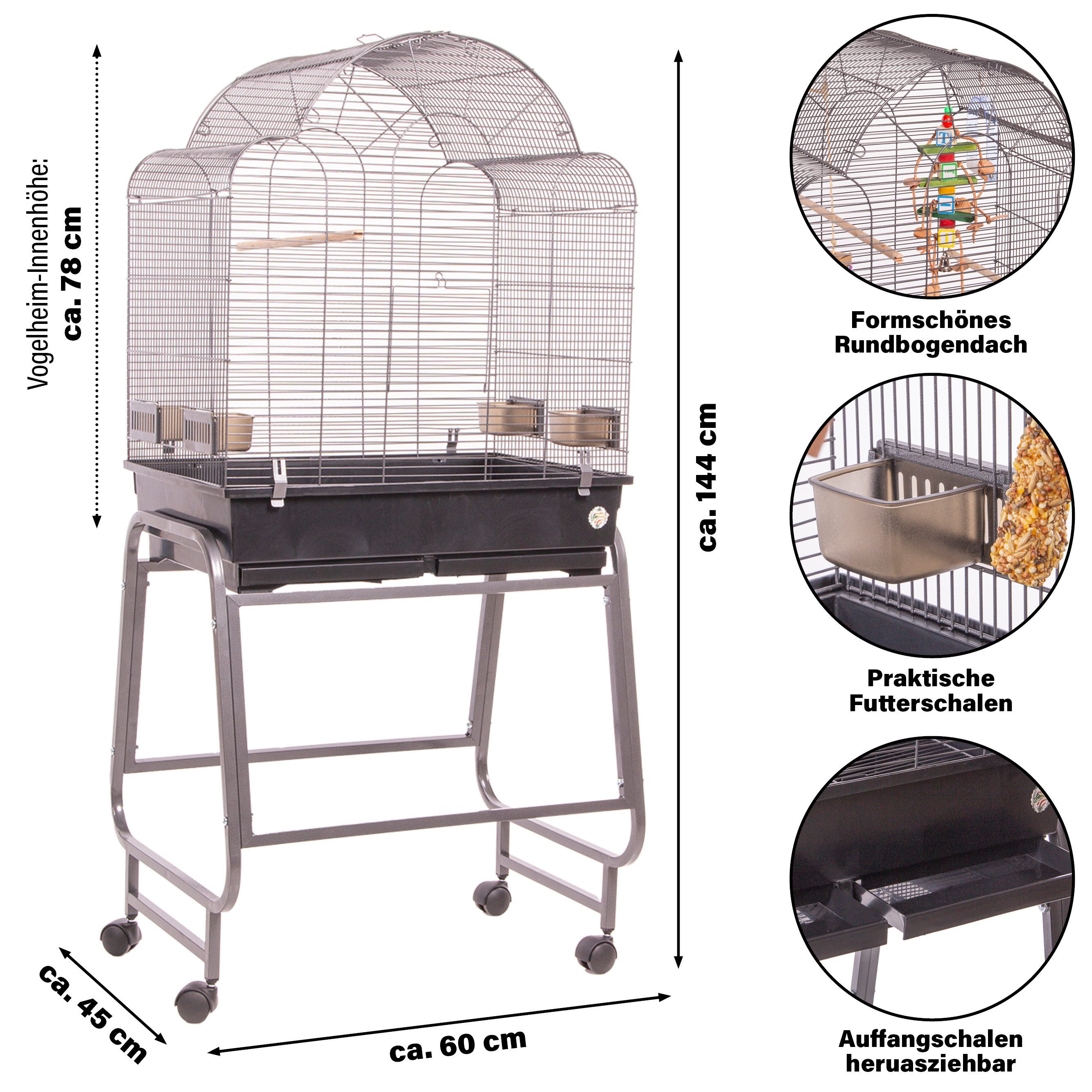 Montana Cages Vogelkäfig Sittichkäfig, Vogelkäfig Memphis günstig online kaufen