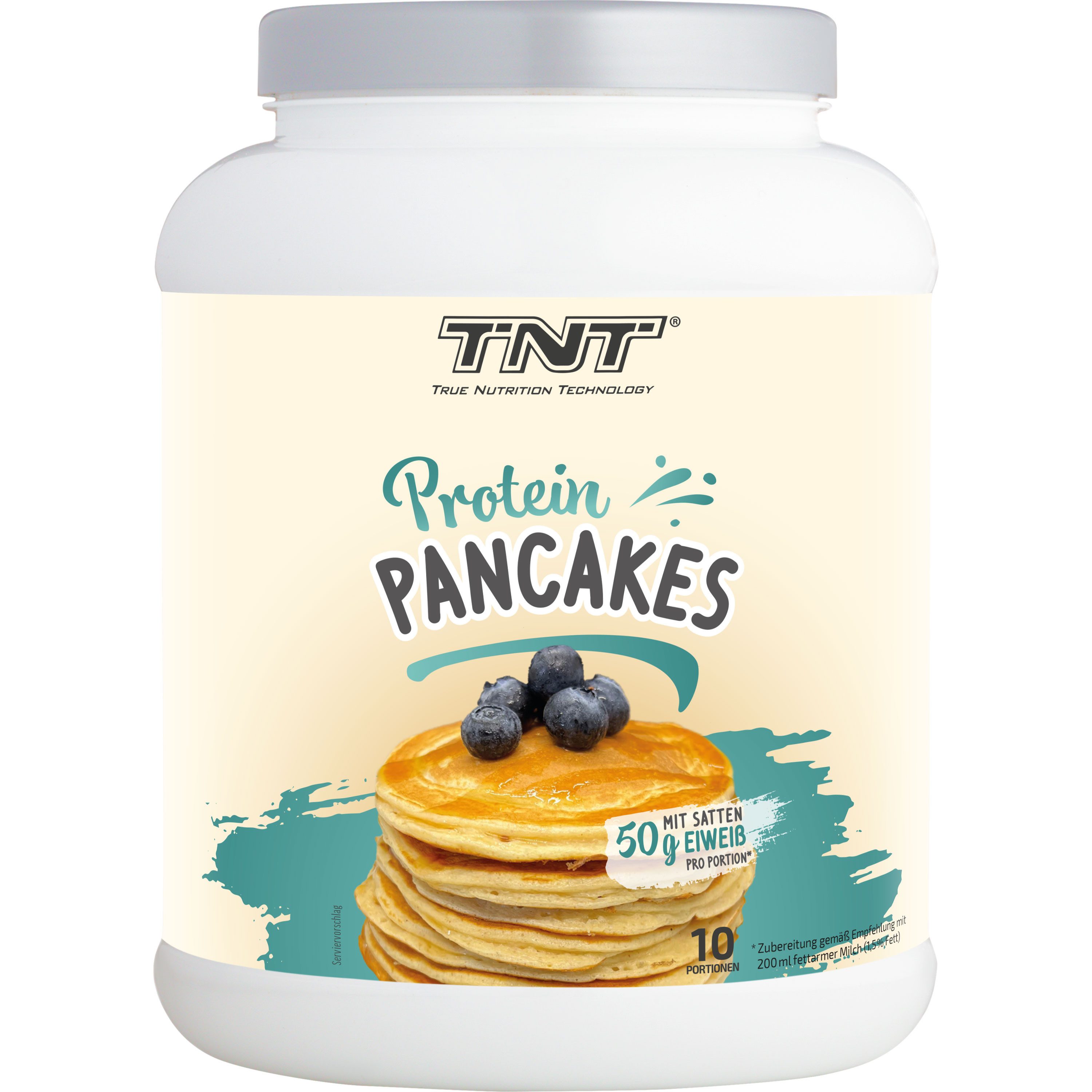 Protein Pancakes - Schnell zubereitet, guter Geschmack. High Protein. Pulver