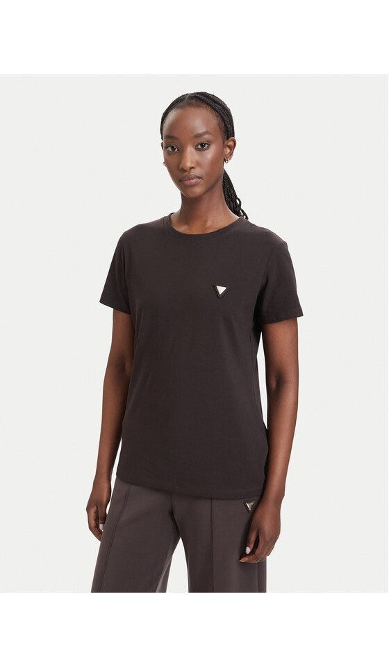 Guess Kurzarmshirt COLETTE T-SHIRT - T-Shirt Damen - Basicshirt - Kurzarmshirt
