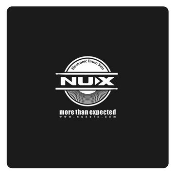 Nux Schlagzeug Schlagzeug-Teppich Drum-Rug mit Drumsticks,Spar Set, Mit Drumsticks